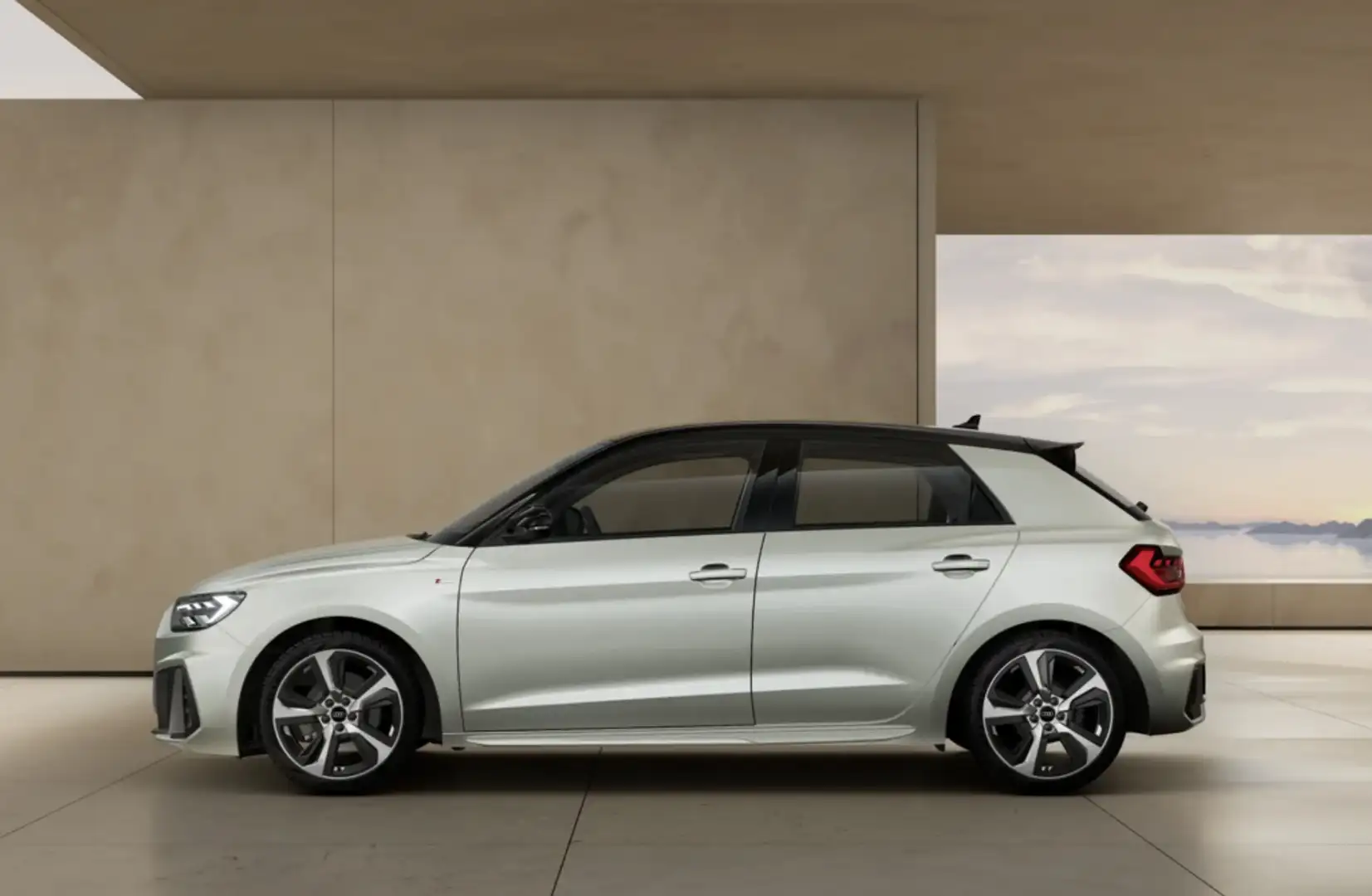 Audi A1 Sportback 30 TFSI Adrenalin 85kW Plateado - 2