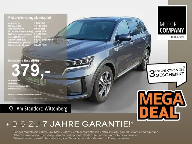 Kia Sorento 2.2 CRDi Spirit 7-Sitzer*LED*DAB*Kamera*