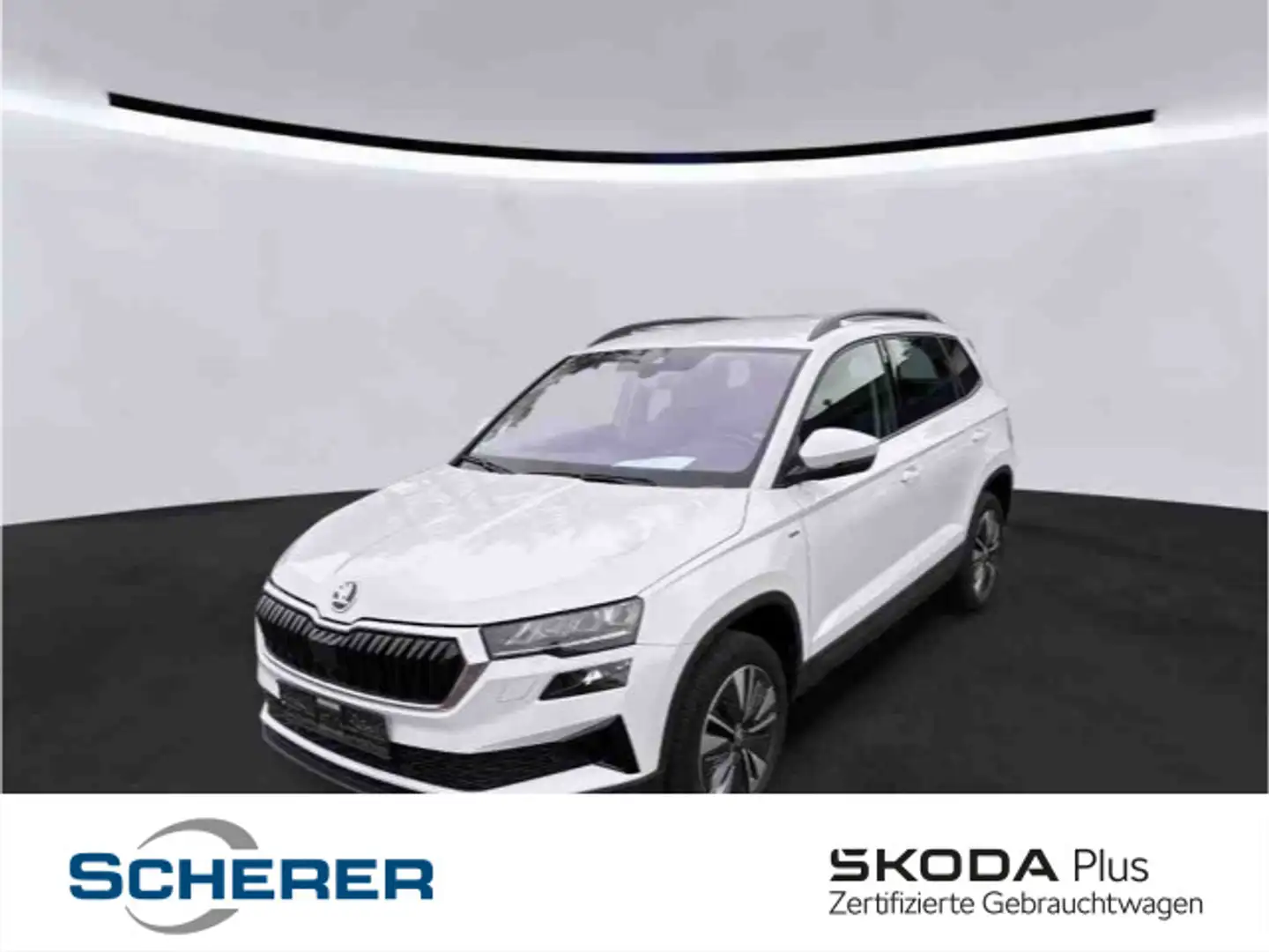 Skoda Karoq Tour 1.5 TSI DSG AHK Navi PDC SHZ RFK pACC Blanco - 1