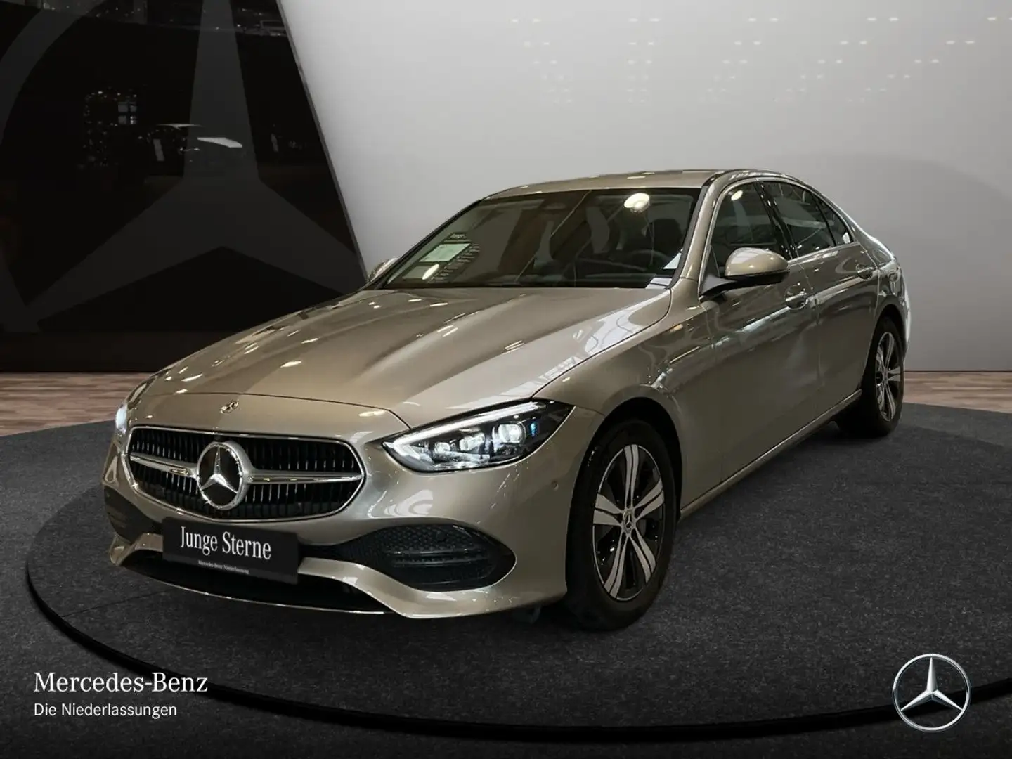 Mercedes-Benz C 300 e AVANTG+360+TOTW+KEYLESS+9G Argent - 2