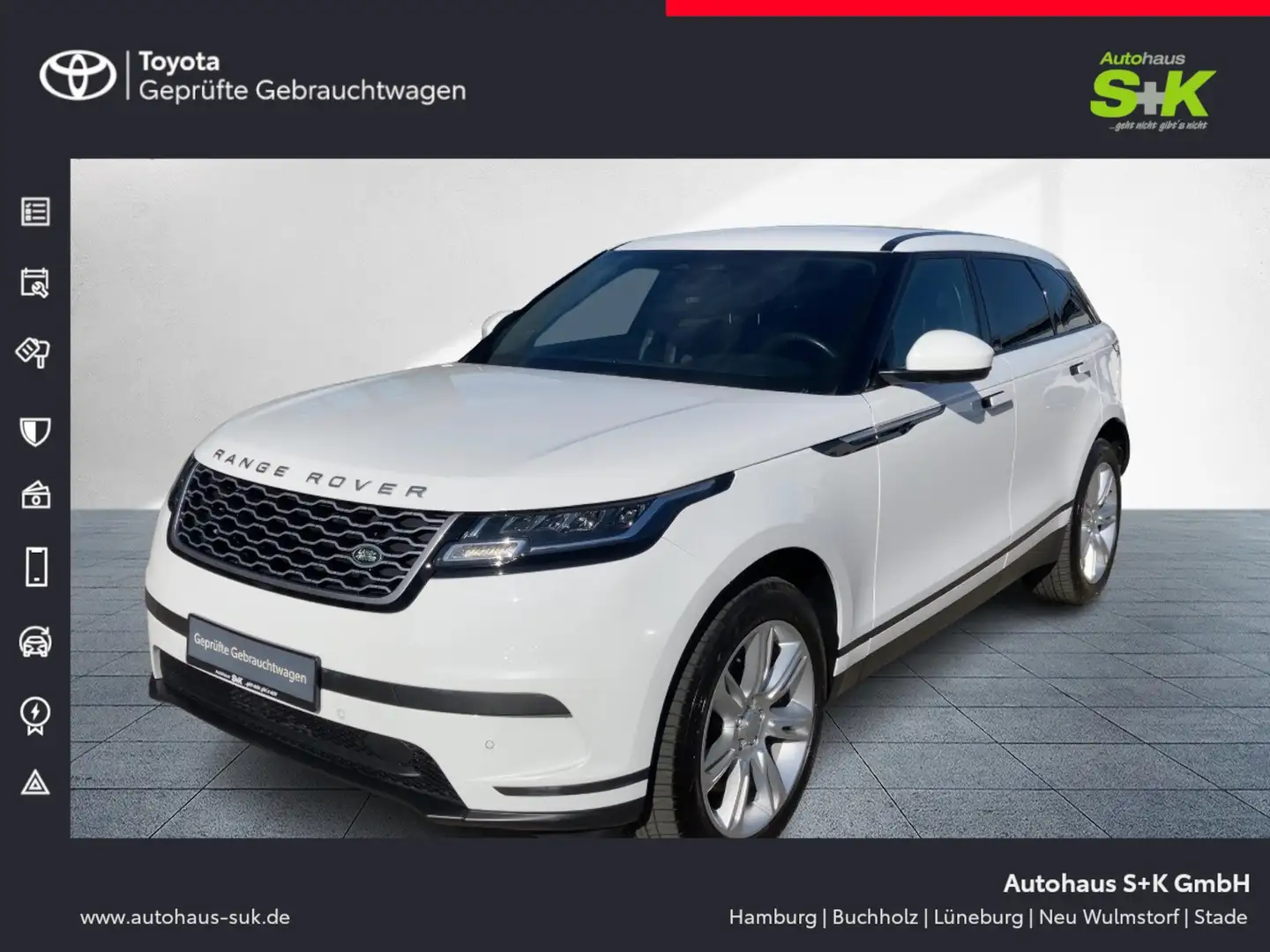 Land Rover Range Rover Velar P400e Plug-In Hybrid*SHZ*NAVI*KLIMA* Blanc - 1