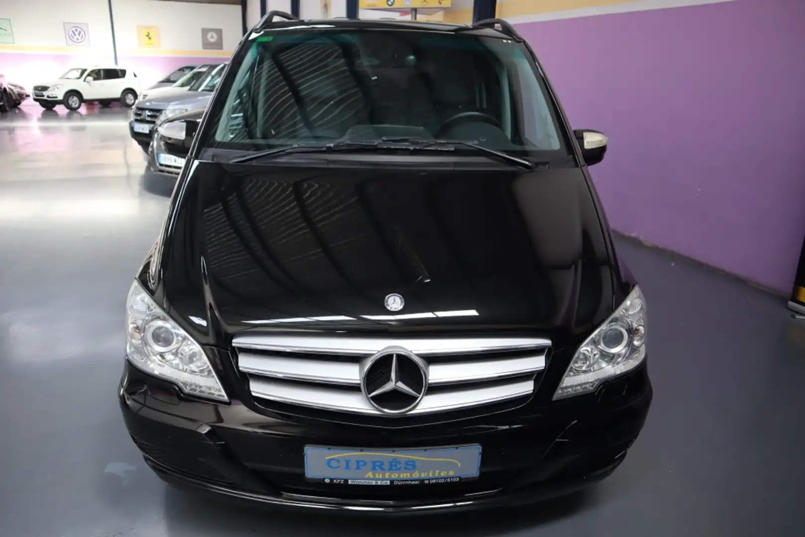 Mercedes-Benz Viano 3.0CDI Ambiente Largo Aut. Negro - 2