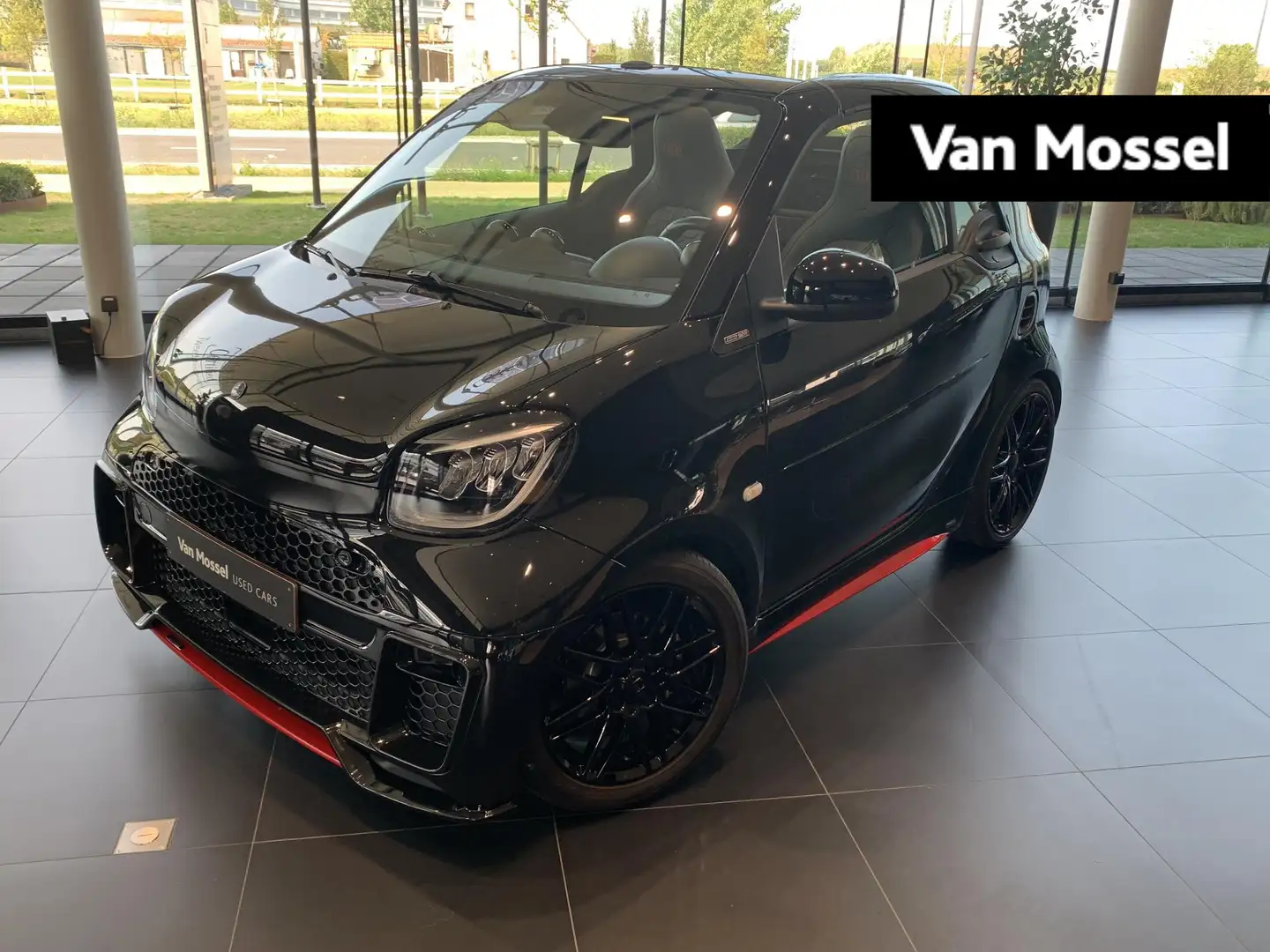 smart forTwo cabrio SMART BRABUS 92 R EDITION ENKEL 92 STUKS GE Noir - 1