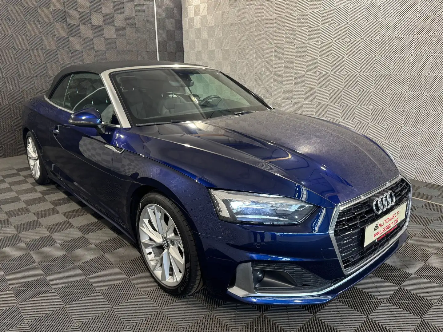 Audi A5 Cabriolet 35TDI*ADVANCED*R.KAM-ACC-LED-SHZ Blau - 1