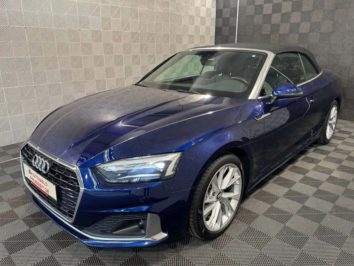 Audi A5 Cabriolet 35TDI*ADVANCED*R.KAM-ACC-LED-SHZ Blau - 2