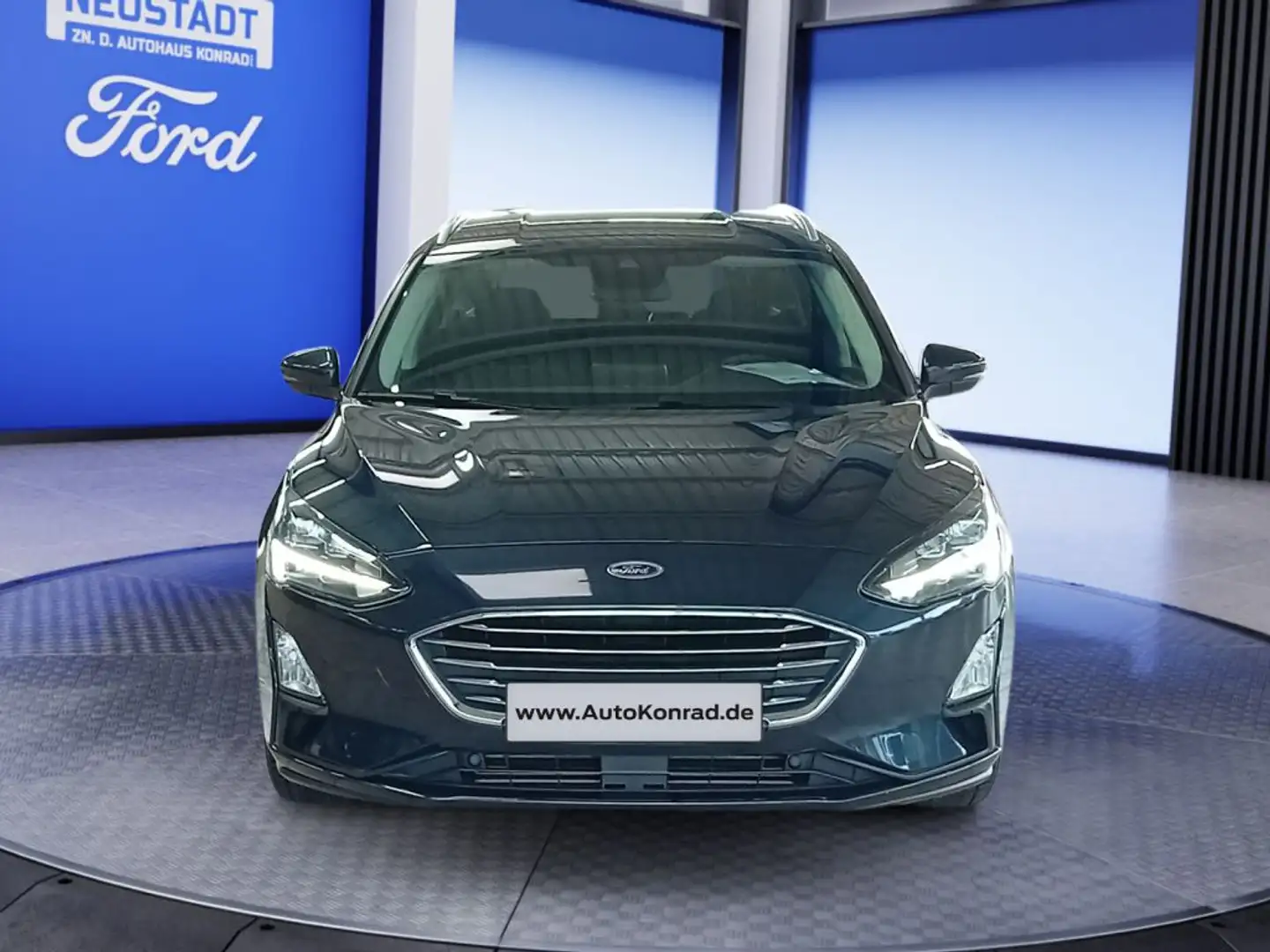 Ford Focus Turnier 1.5 EcoBoost Aut. TITANIUM X *AHK*WinterPk Azul - 2
