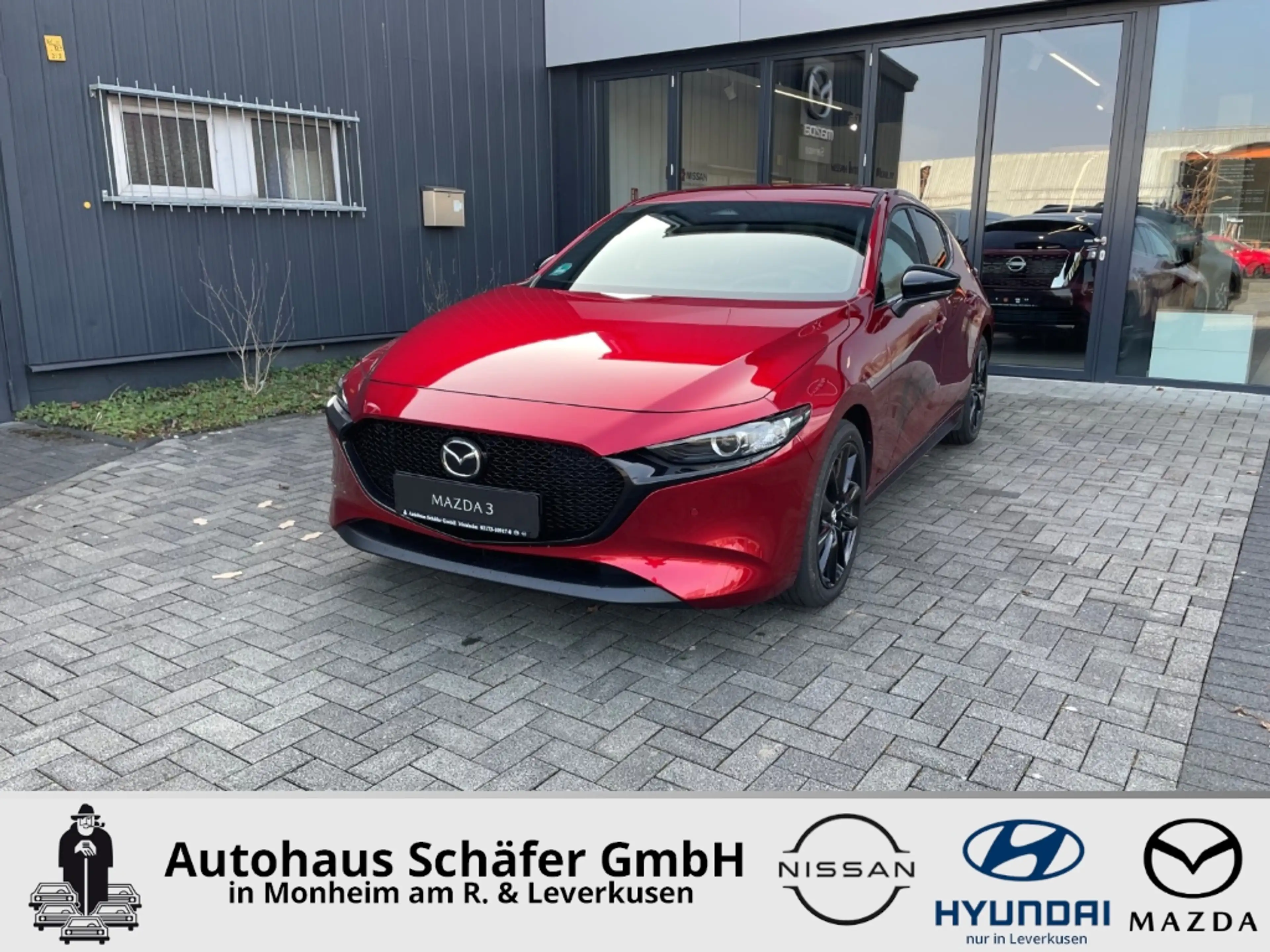 Mazda 3 HOMURA e-Skyactiv-G 140PS 6MT HUD Navi LED Blendfr