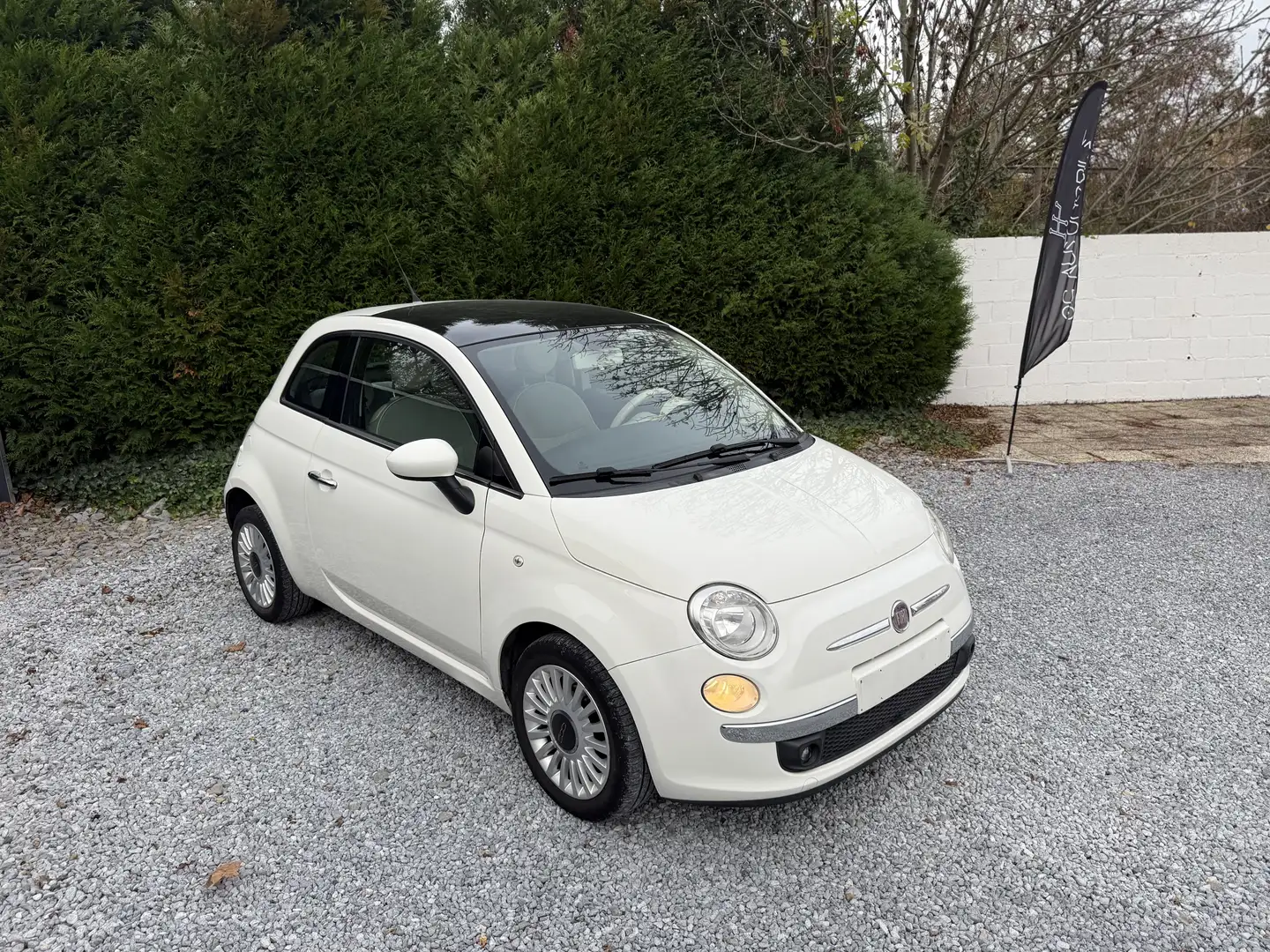Fiat 500 500 1.2i Lounge ,capteur , Clim , garantie 12 mois Wit - 1
