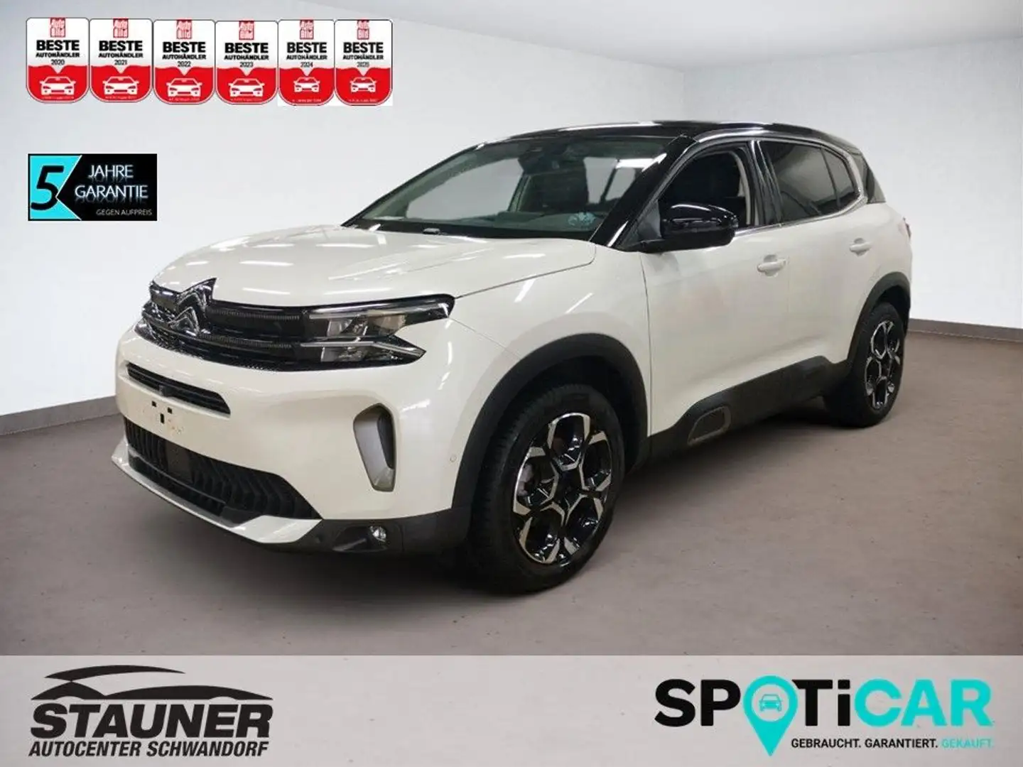 Citroen C5 Aircross PureTech 130 Stop&Start MAX *ALCANT* Weiß - 1
