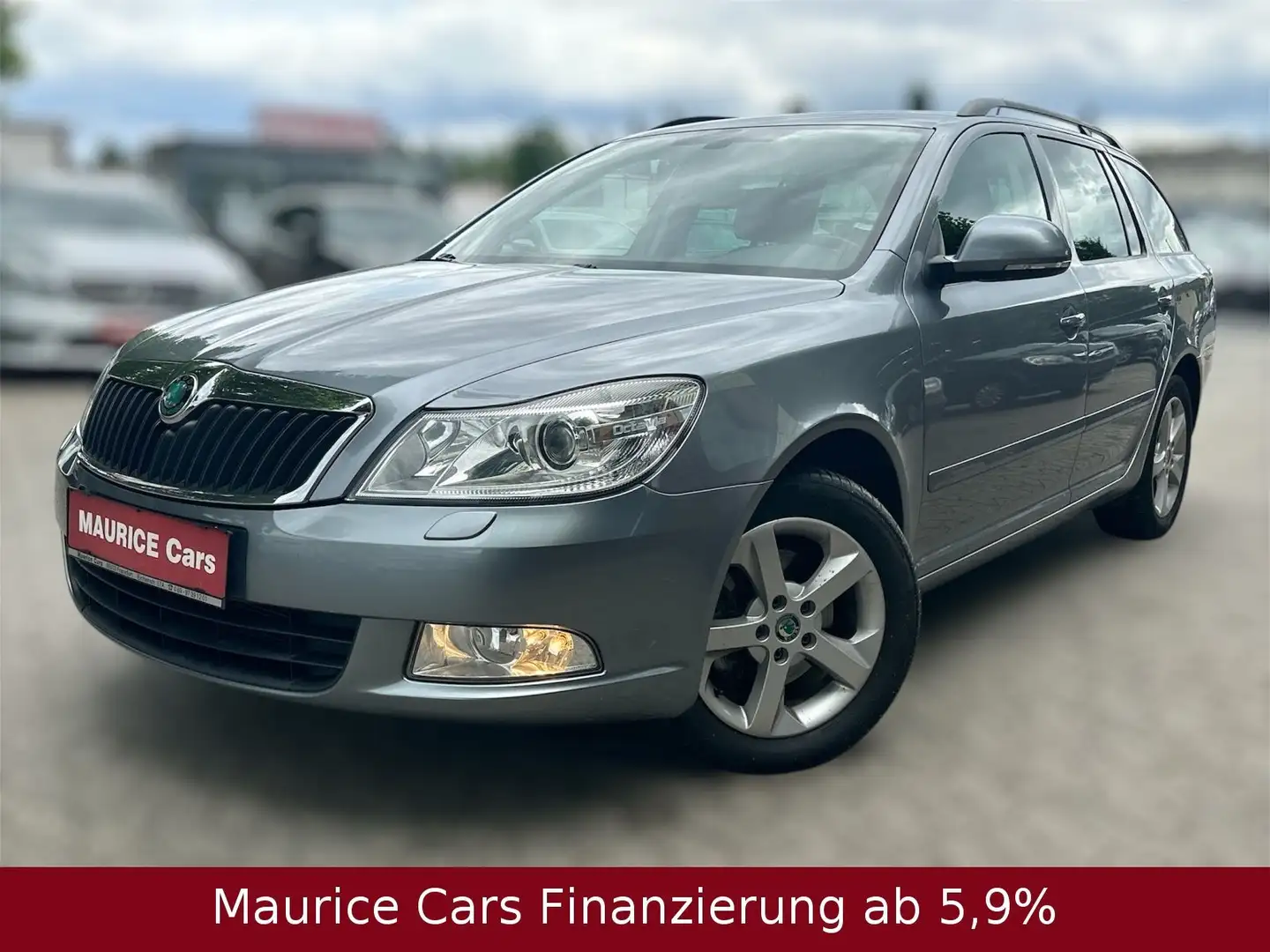 Skoda Octavia Combi Best of*2.0*TDI*DPF* Grijs - 1