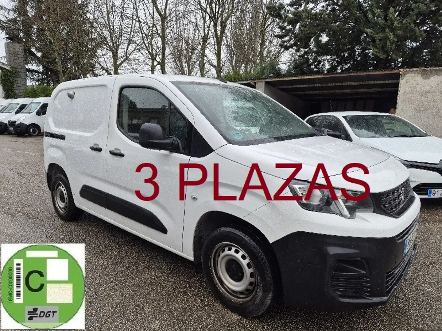 Peugeot Partner 1.5BlueHDI S&S Pro Standard 600kg 75 Blanc - 2
