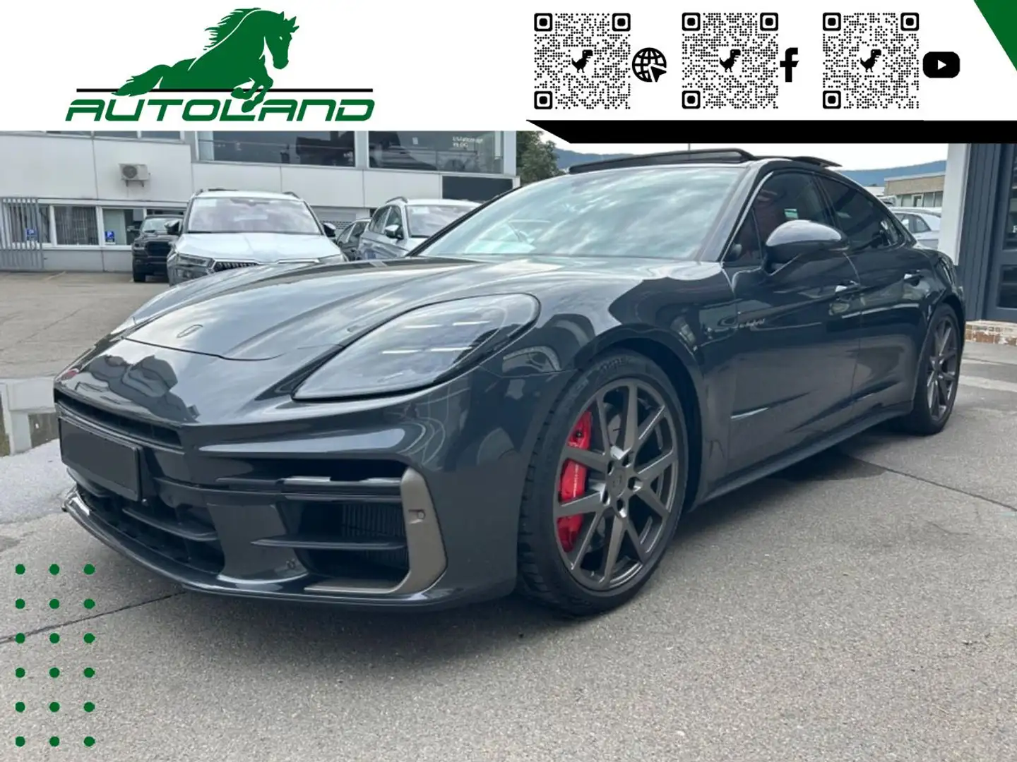 Porsche Panamera Turbo E-Hybrid*Pelle-Led-Finanz* Grigio - 1