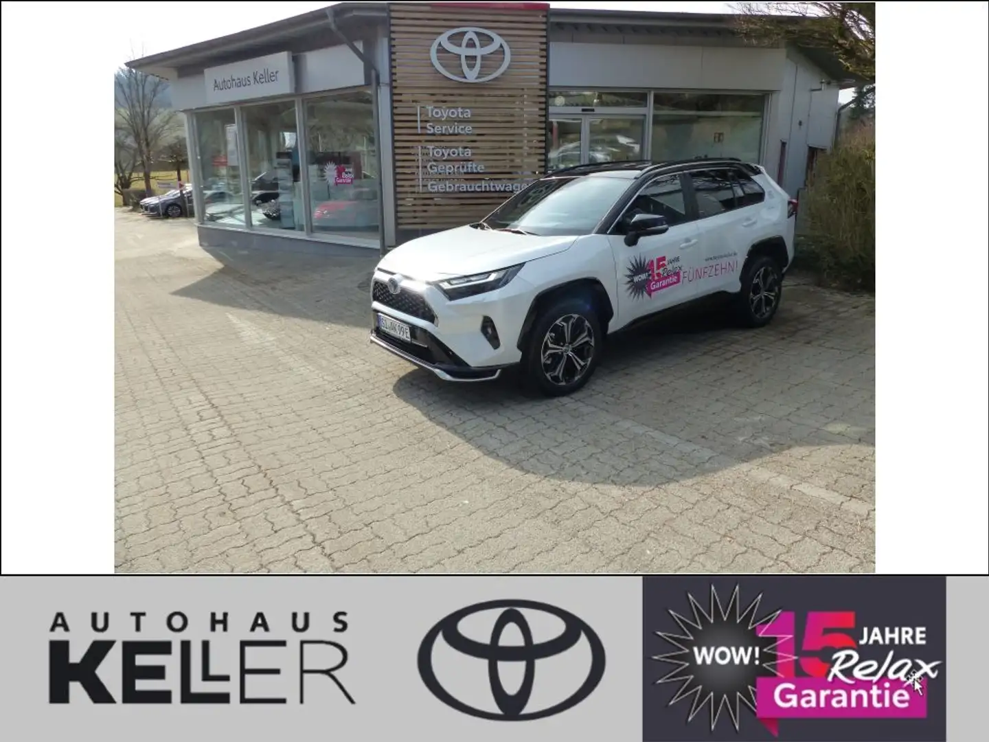 Toyota RAV 4 Plug-in-Hybrid Style Weiß - 1