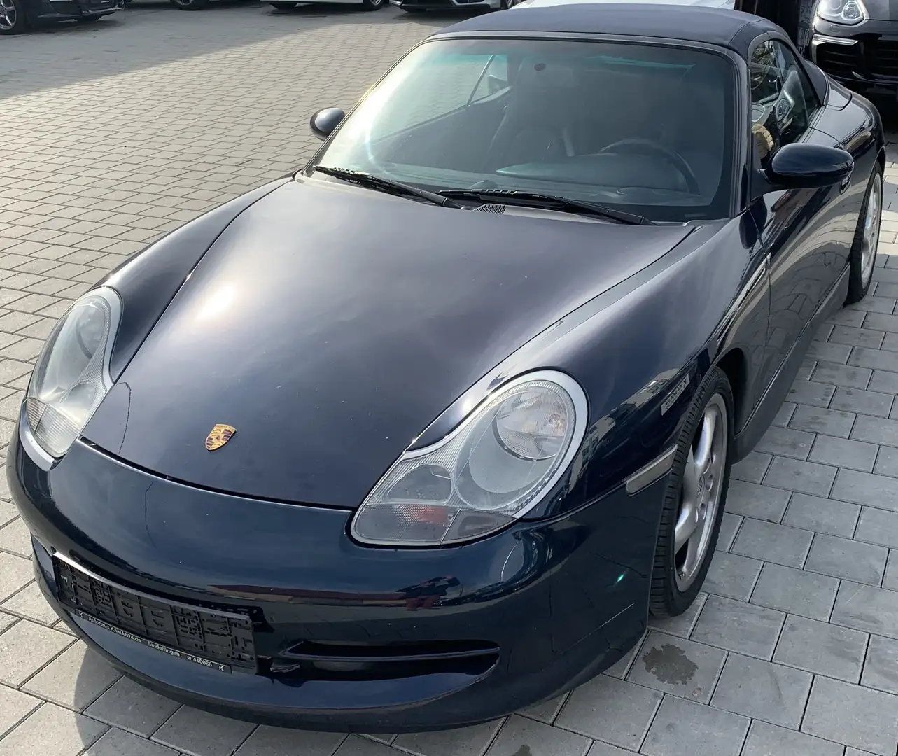 Porsche 996 911 Carrera Cabrio Modrá - 1