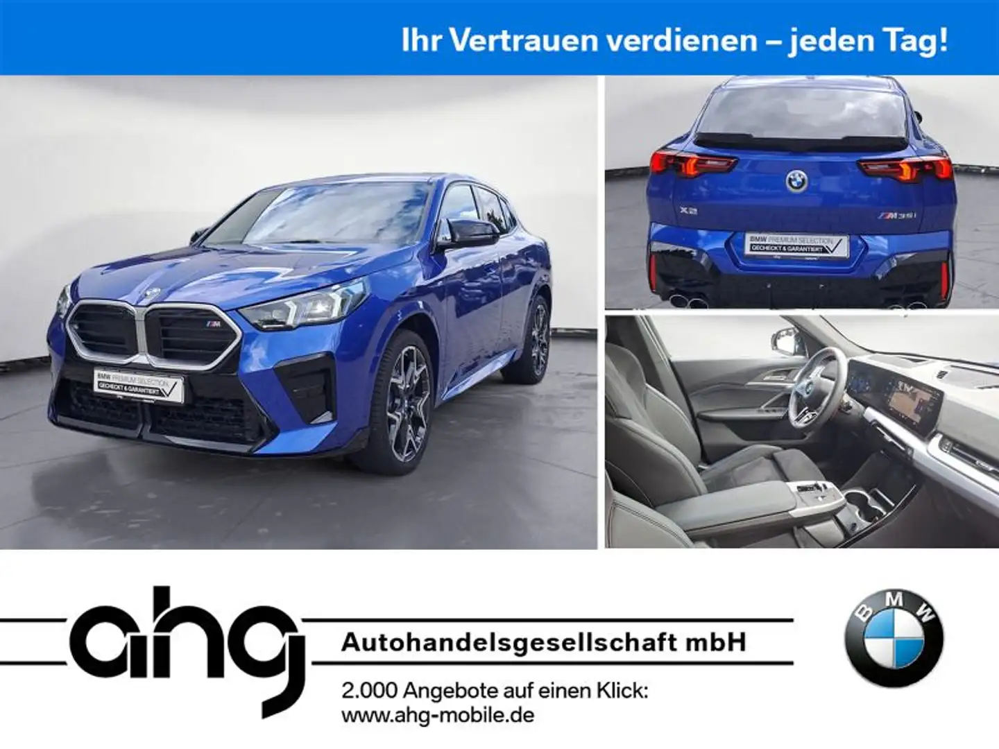 BMW X2 M35i xDrive DCT Head-Up AHK Driving Assistant Blau - 1