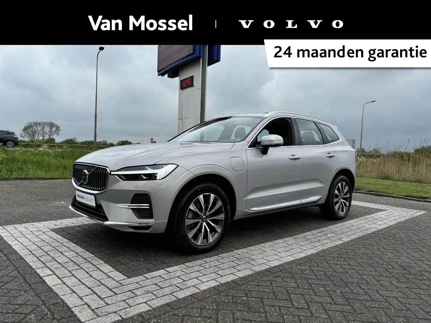 Volvo XC60 2.0 T6 Long Range Plug-in hybrid AWD Inscription | Zilver - 1