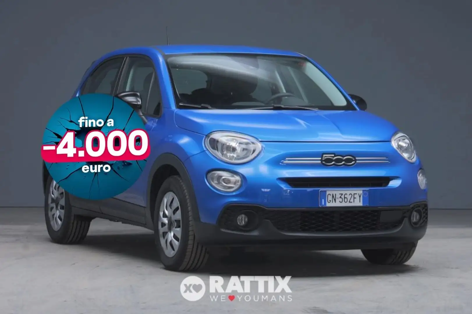 Fiat 500X 1.0 T3 120CV Cult Bleu - 1