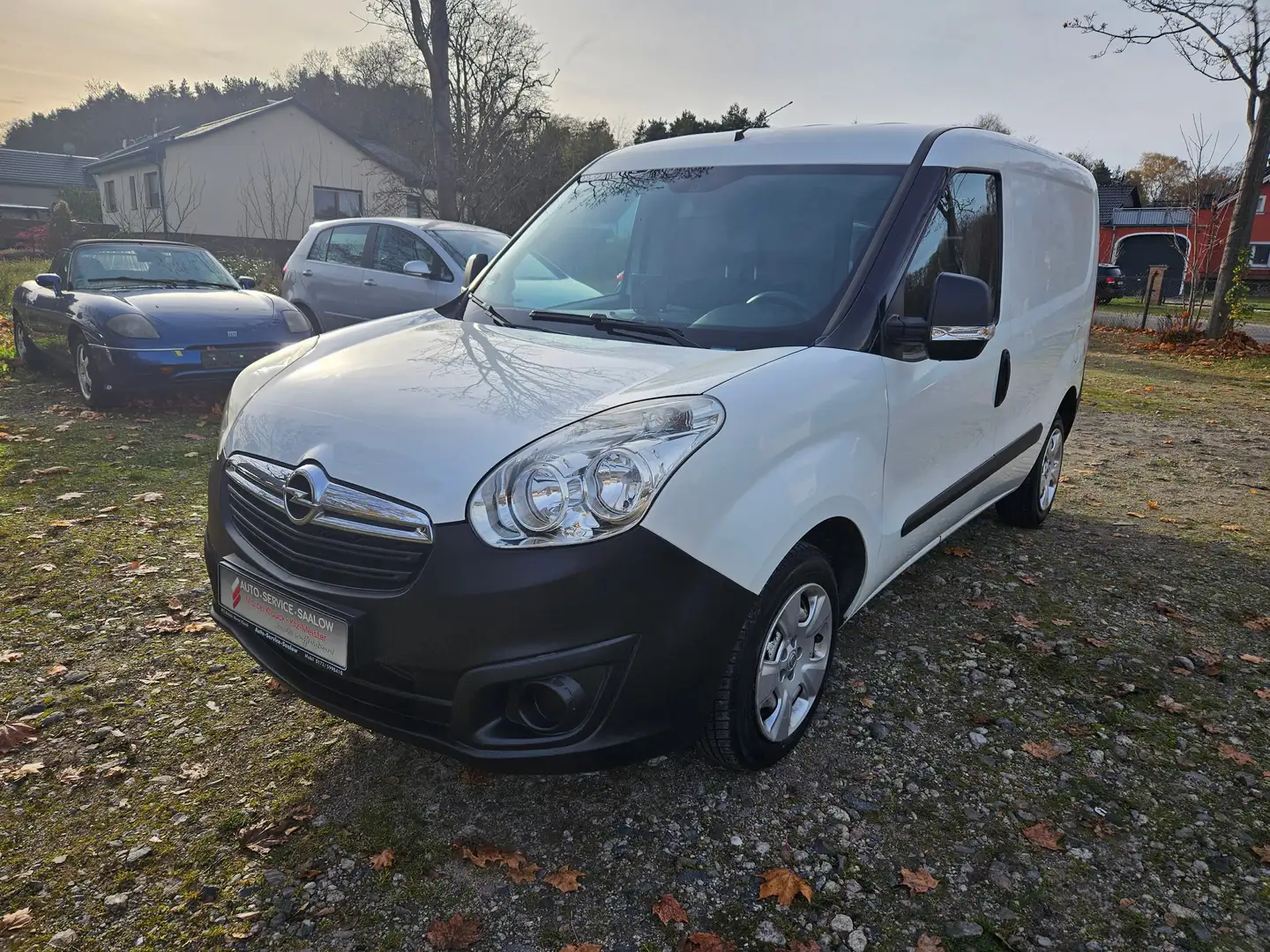Opel Combo Kasten L1H1,Rückfahrk,HU NEU!, Standheizung Blanc - 2