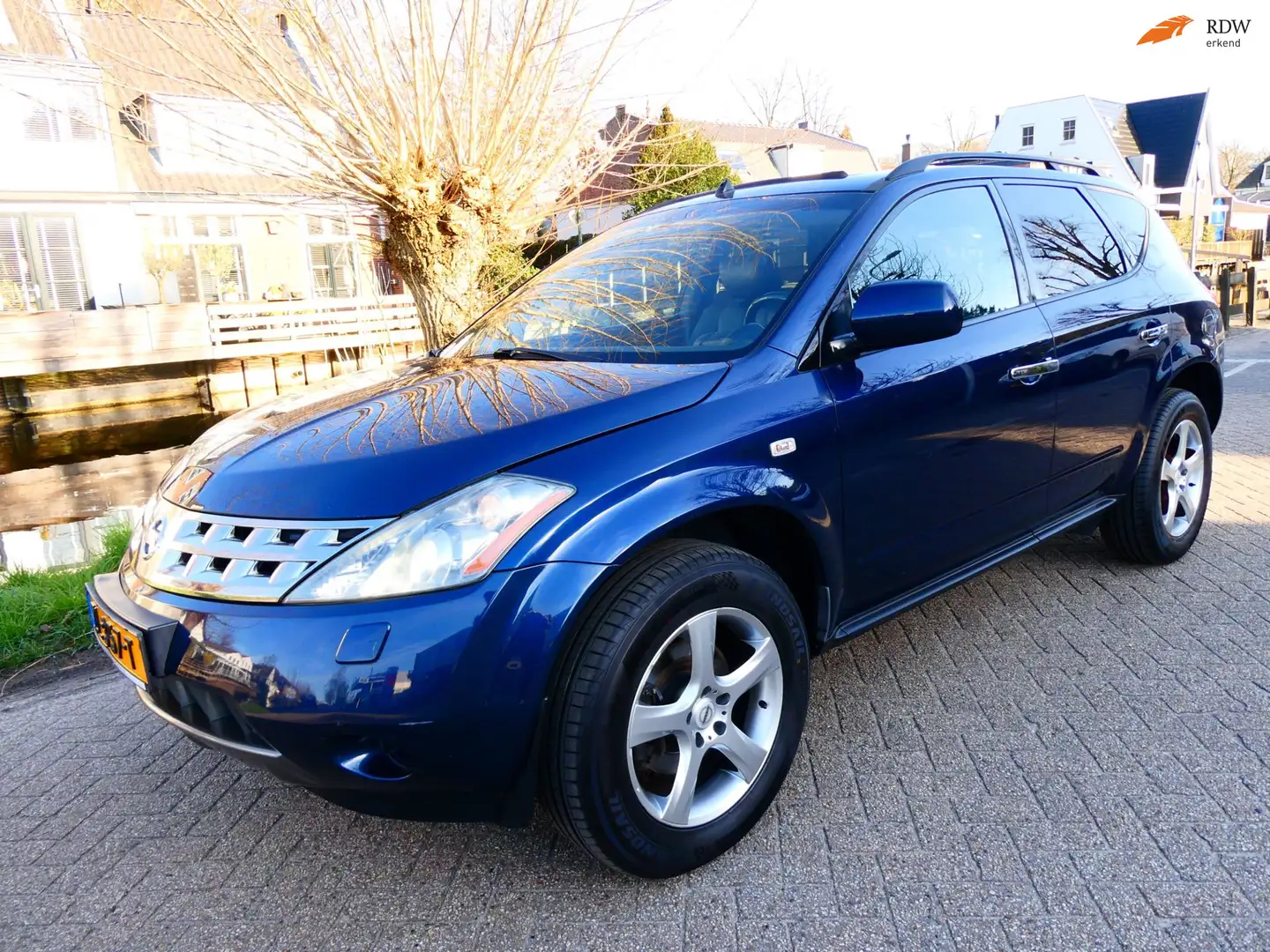 Nissan Murano 3.5 V6 234pk Automaat Leder Trekhaak 1500kg. Xenon Blau - 1