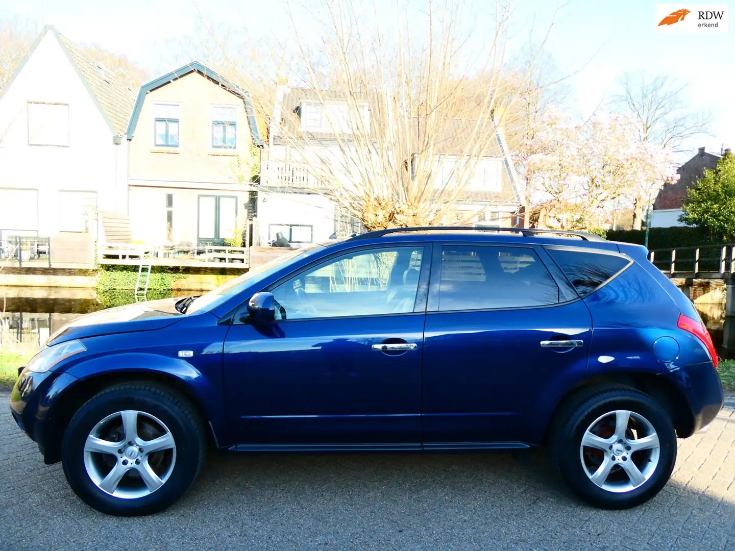 Nissan Murano 3.5 V6 234pk Automaat Leder Trekhaak 1500kg. Xenon Blau - 1