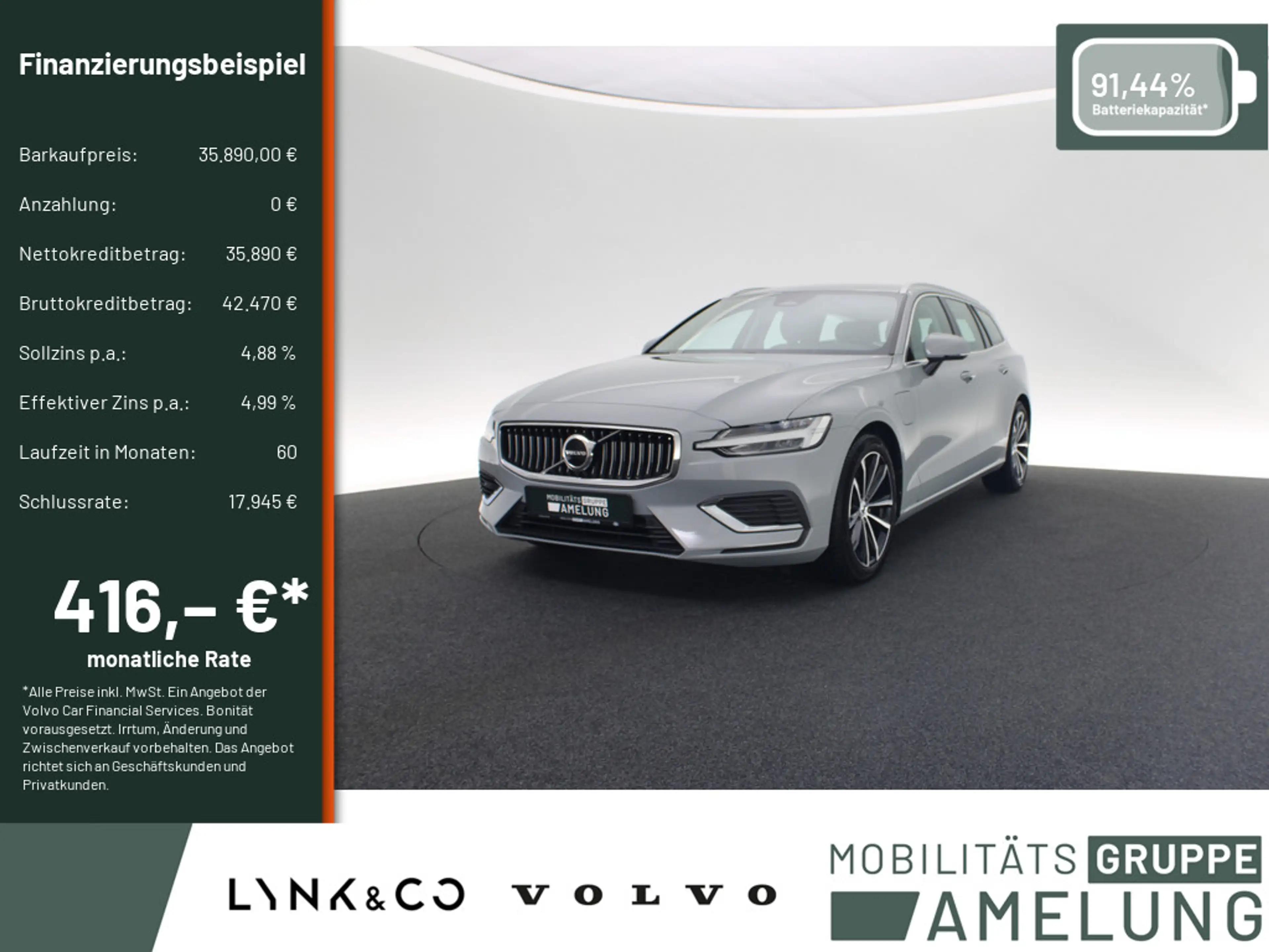 Volvo V60 T6 Core AWD aus 1.Hand KAMERA STANDHZ LED