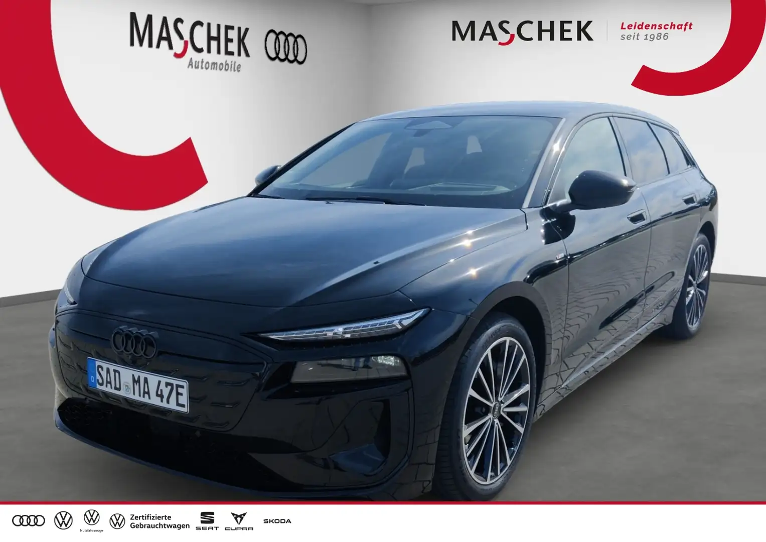 Audi A6 Avant e-tron Performance S-Line TechPlus HuD AHK b Schwarz - 1