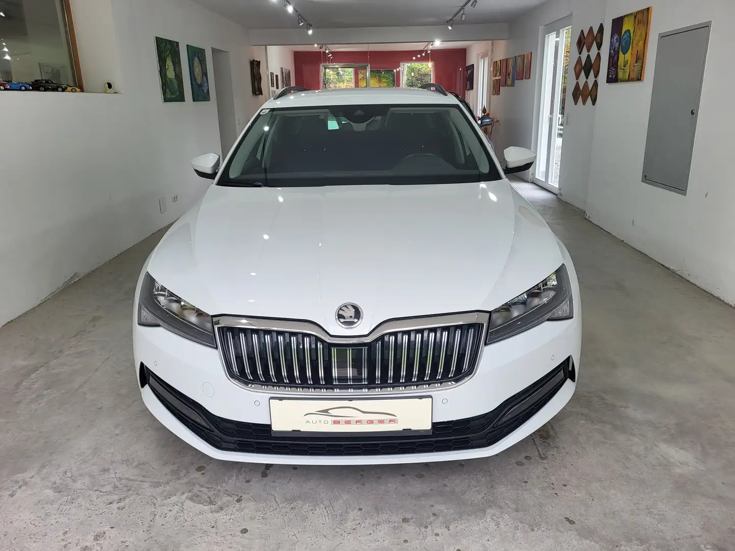 Skoda Superb Superb Kombi 2,0 TDI Ambition *3 Jahre Garantie Weiß - 2