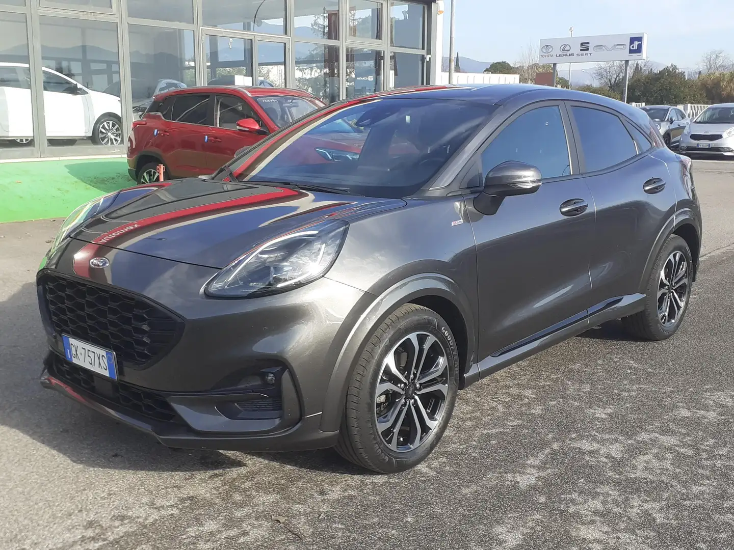 Ford Puma Puma II 2020 1.0 ecoboost h ST-line Design s Grau - 2