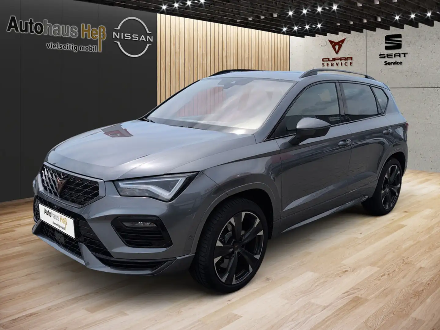 CUPRA Ateca 2.0 TSI 4Drive DCC 360° LED AHK NAVI Grau - 1