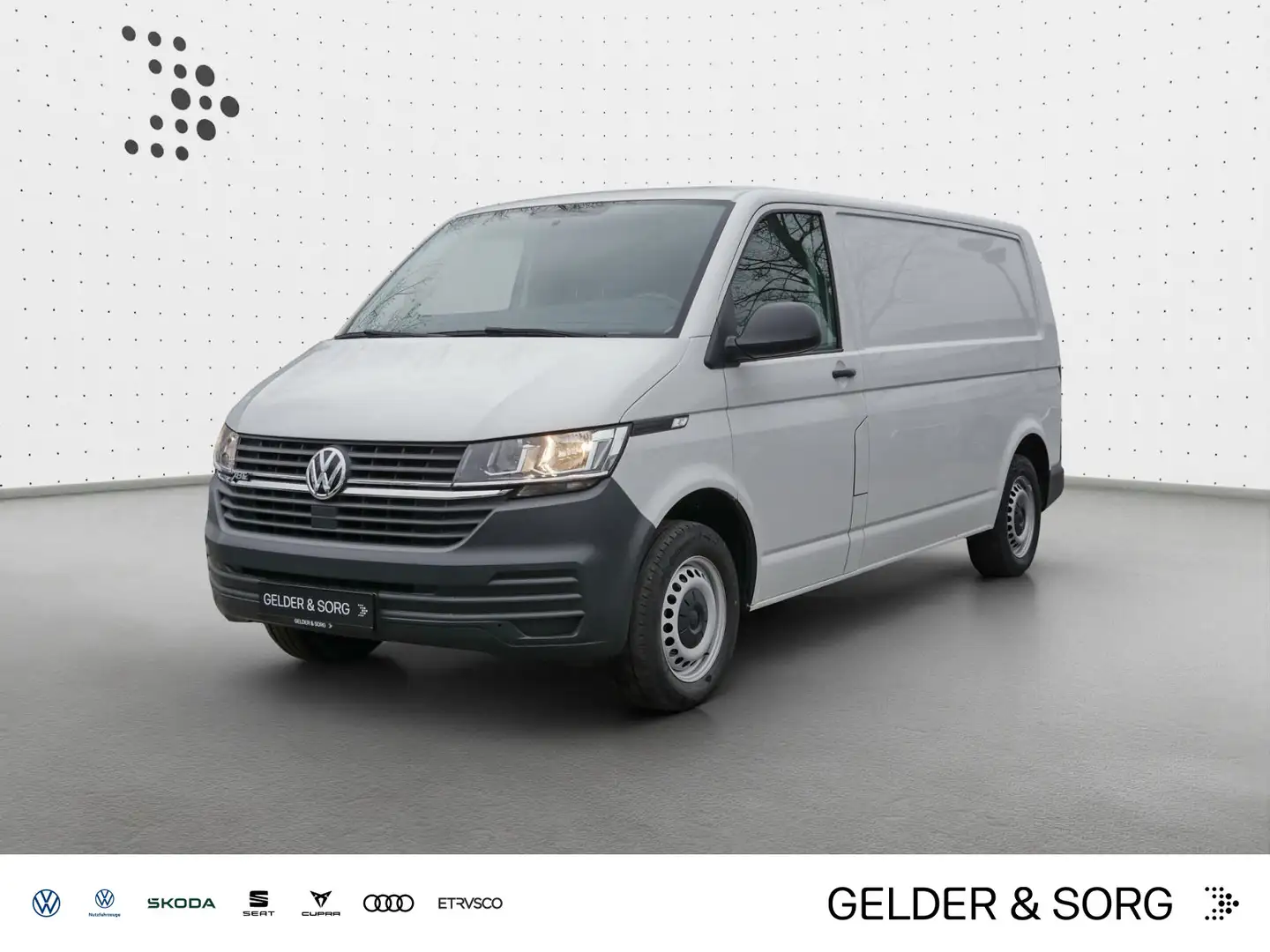 Volkswagen T6.1 Transporter ABTe LR*Klima*3Sitze*Schiebetür Weiß - 1
