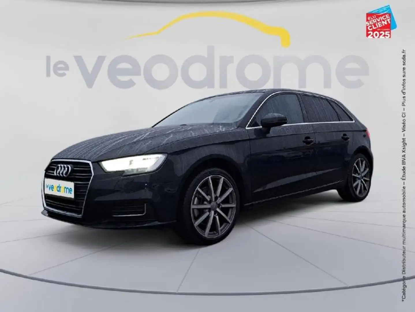 Audi A3 35 TDI 150ch Design luxe S tronic 7 Euro6d-T Zwart - 1