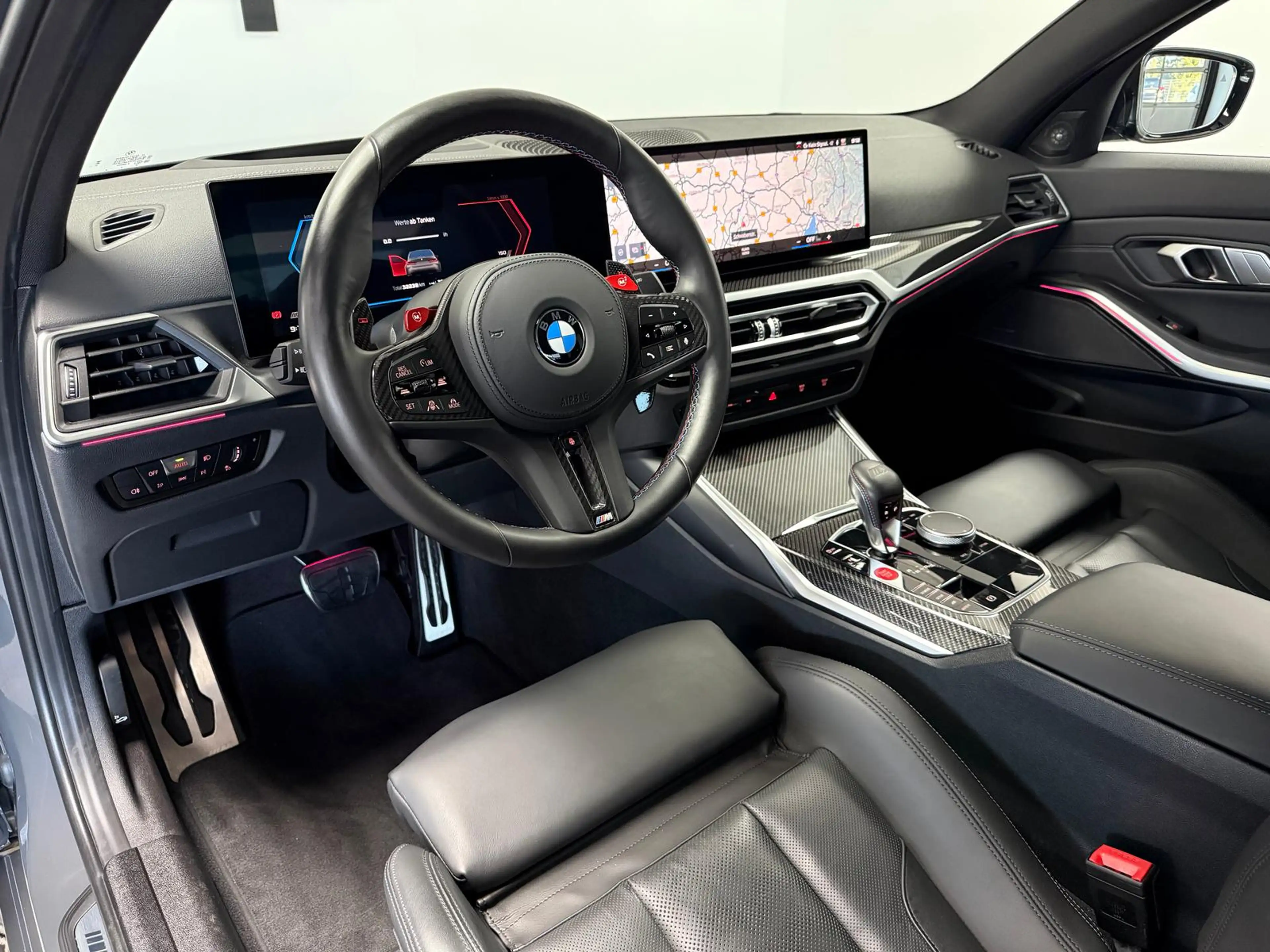 BMW M3 xDrive Comp. 1.Hand LASER Head-UP Carbon H&K — photo 15