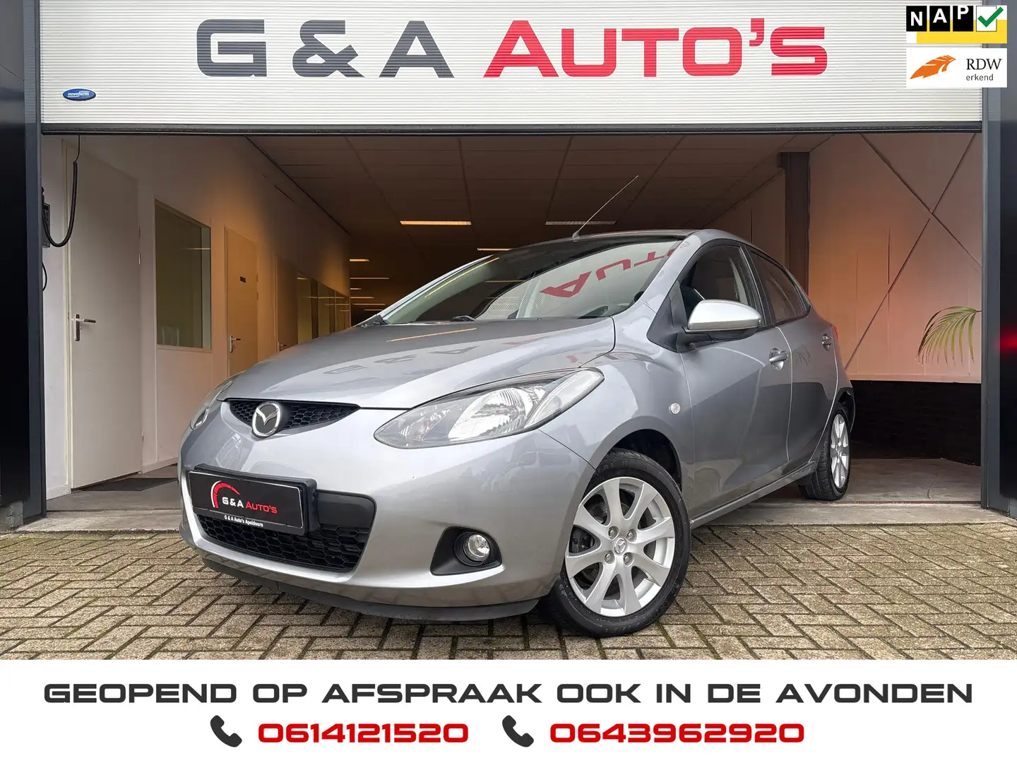 Mazda 2 1.3 AIRCO / ELLEKT-PAKKET / 5 DEURS / LMV Gris - 1