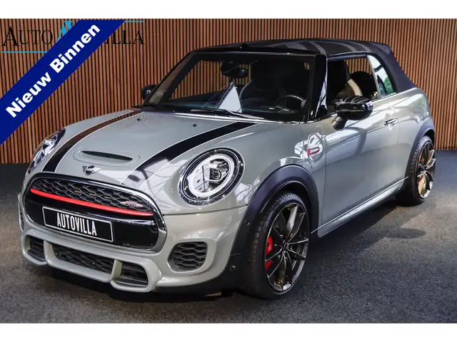 MINI John Cooper Works Cabrio Mini 2.0 232pk HUD Navi Leer Camera Harman K. PDC
