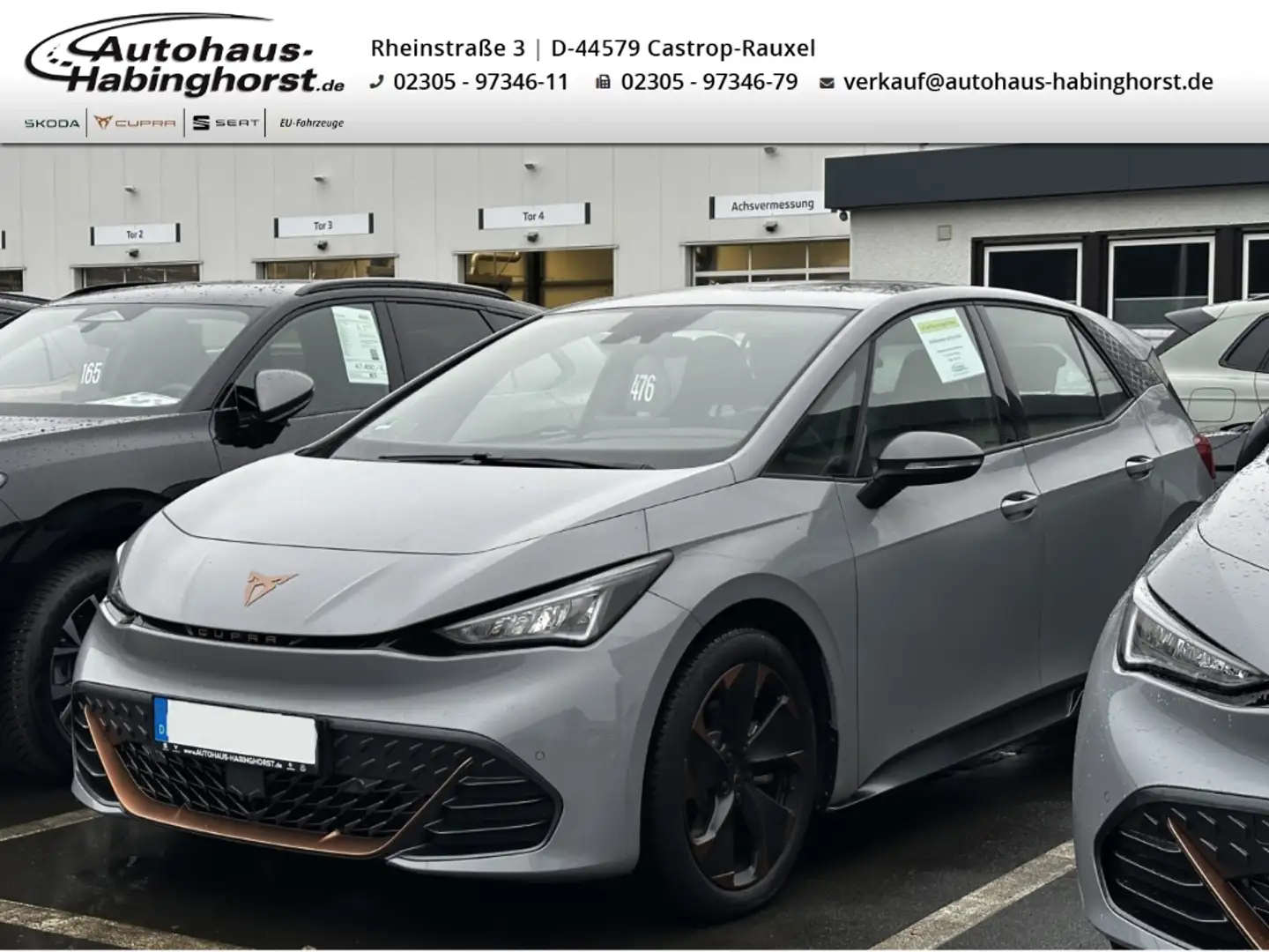 CUPRA Born 60 kWh PDC LED DAB FullLink Alu GJR Grau - 1