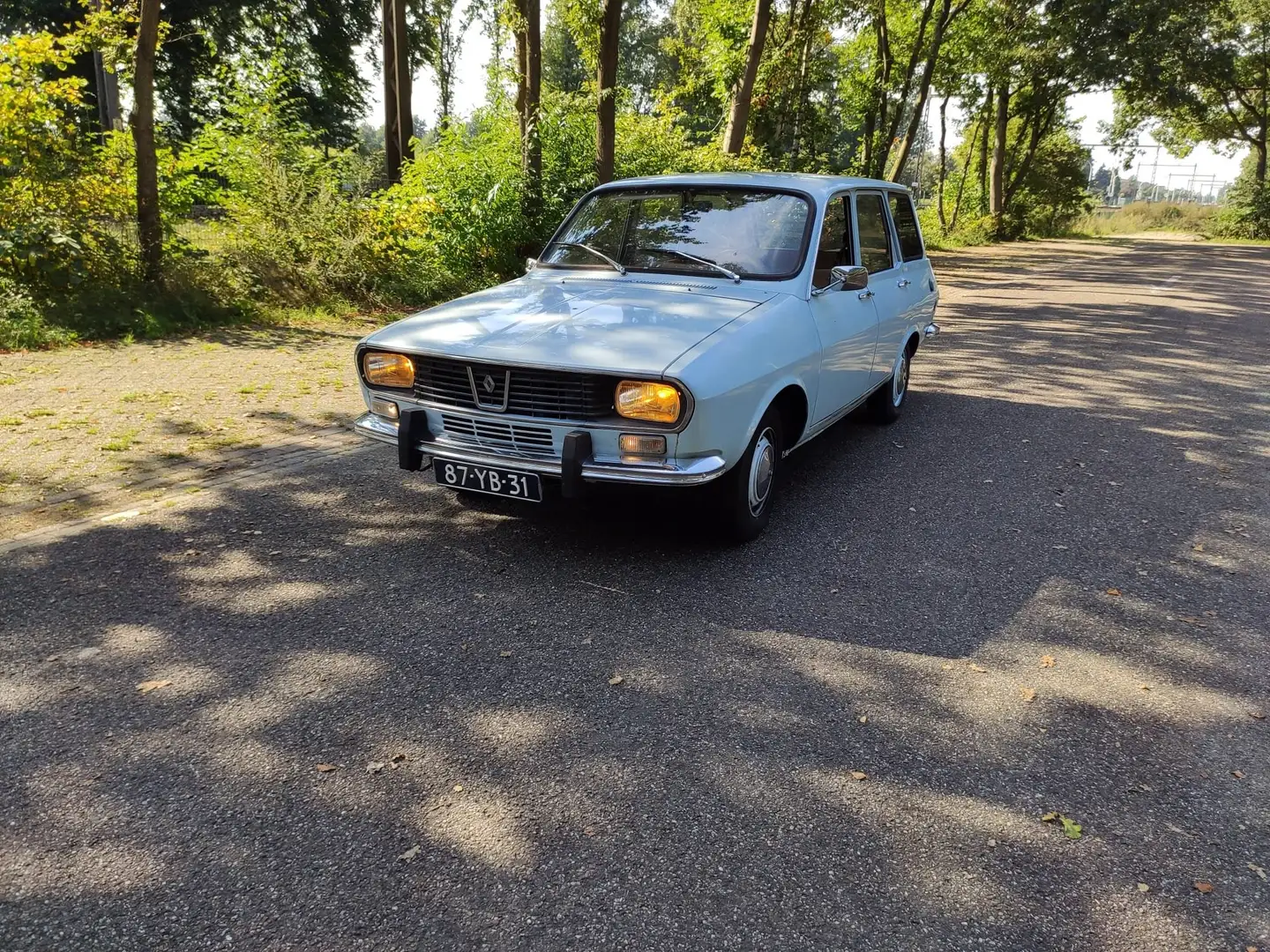 Renault R 11 Renault 12 TL Break 1973 – Oldtimer LPG&Benzine Blauw - 1