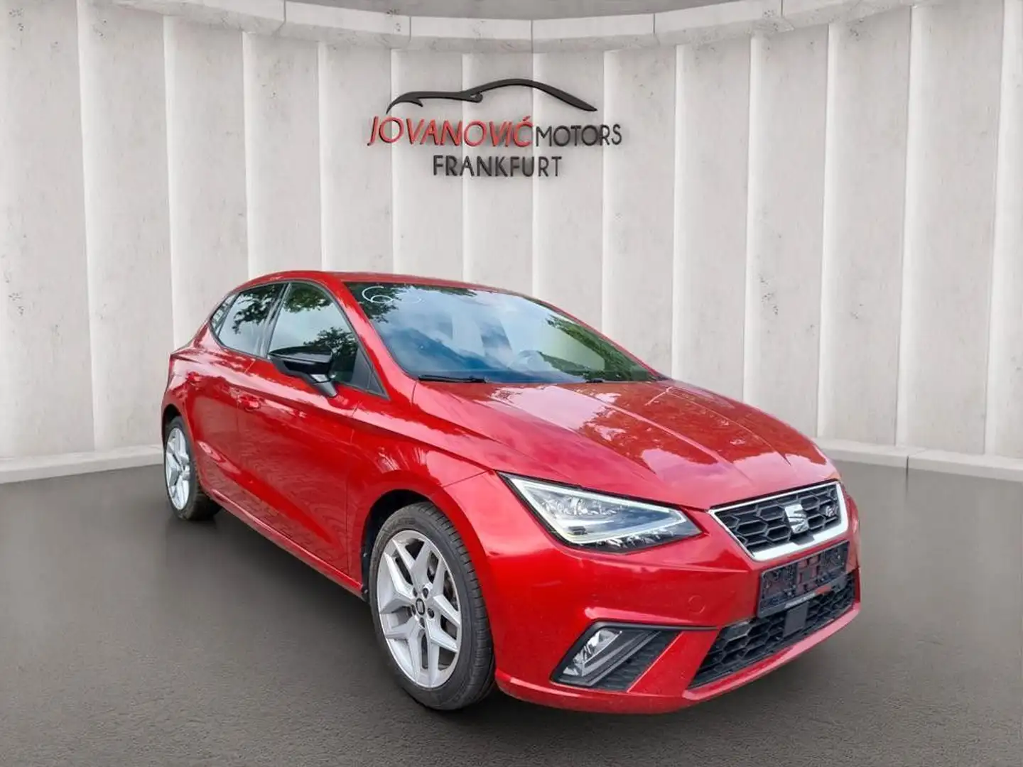 SEAT Ibiza 1.0 TSI FR, TopSport,Navi,LED,2xPDC*63 Rouge - 1