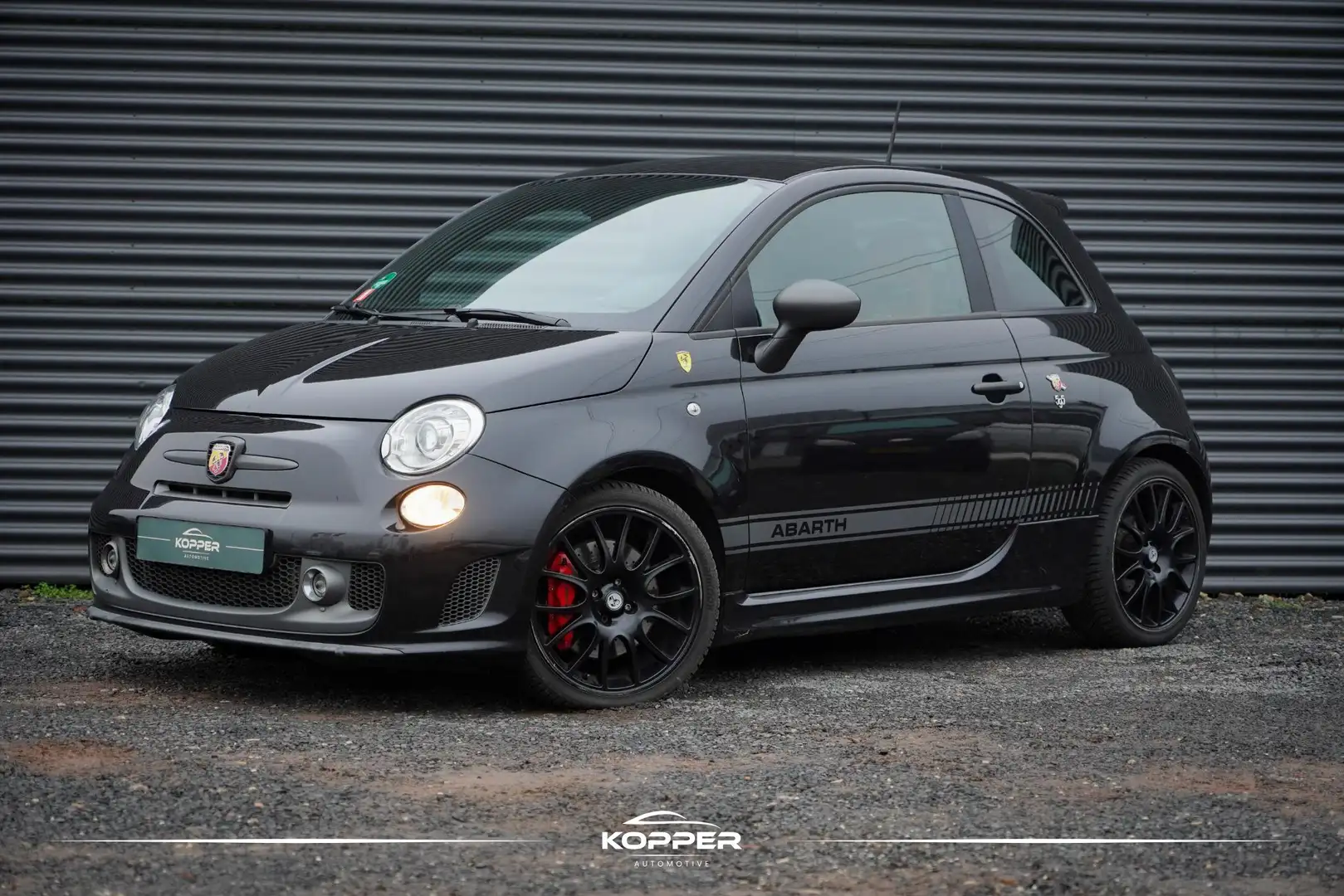Fiat 500 Abarth 1.4 T-Jet Competizione / Sabelt / 180PK / NL Auto Negro - 1