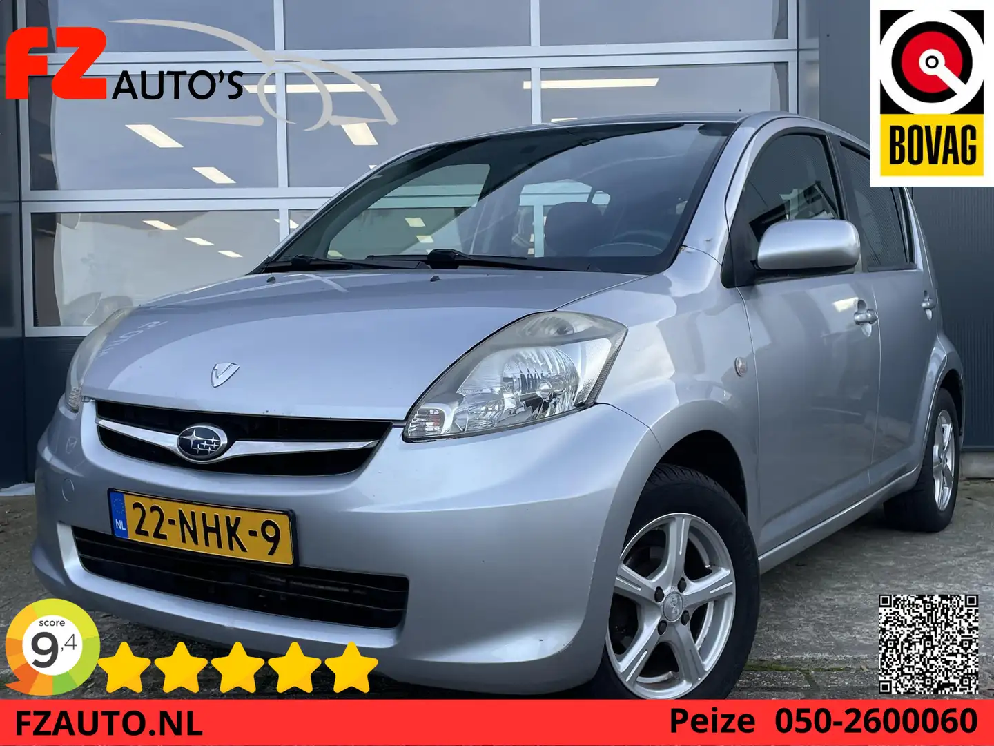 Subaru Justy 1.0 Comfort - Airconditioning - Lichtmetalen velge Grijs - 1