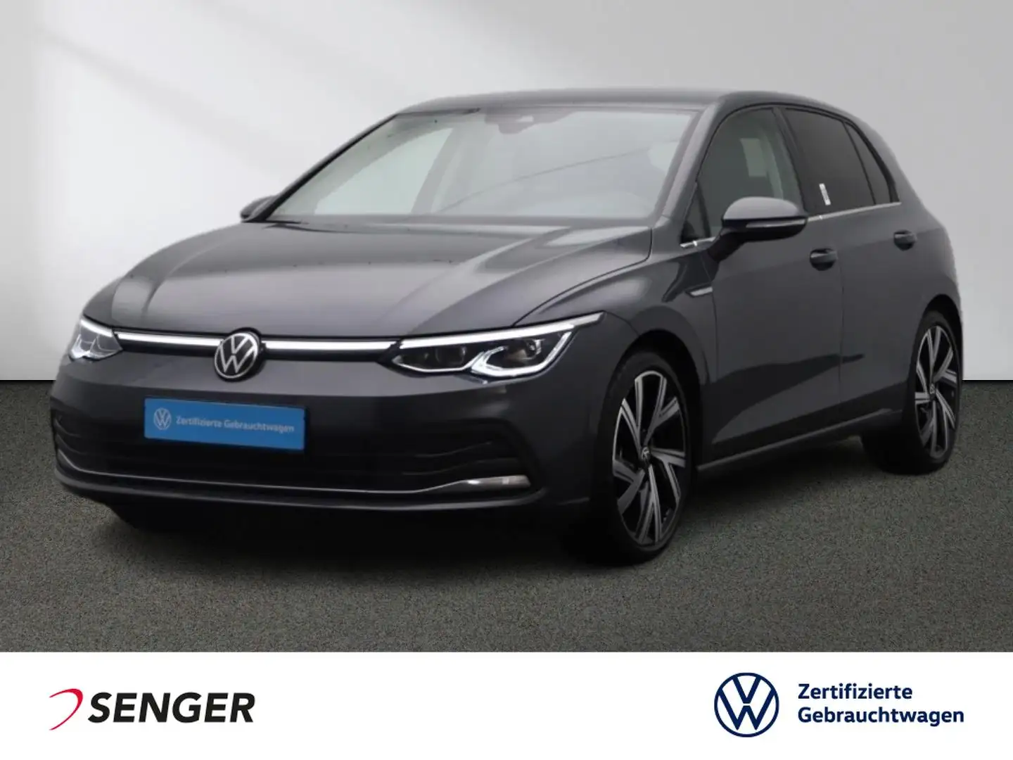 Volkswagen Golf VIII Style 2.0 TDI CarPlay LED Digi-Cockpit Gris - 1