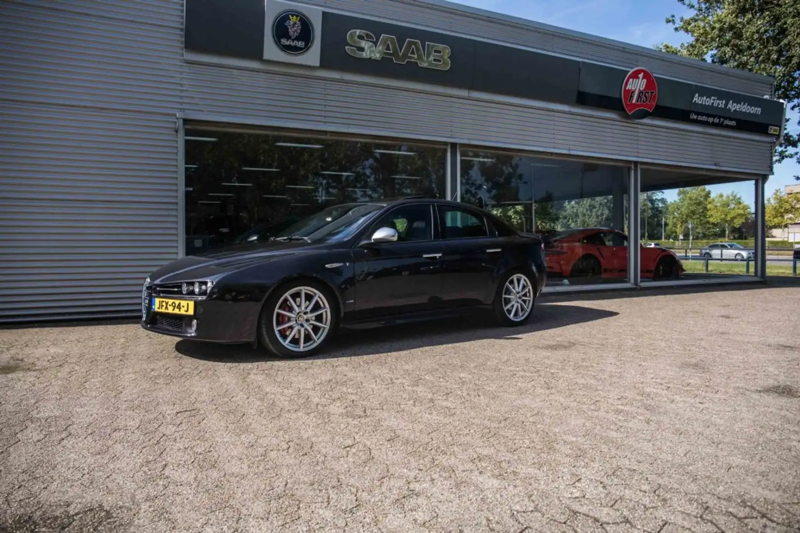 Alfa Romeo 159 Berlina 1.750 TBi TI 57.000 KM Youngtimer Schuifda Zwart - 2