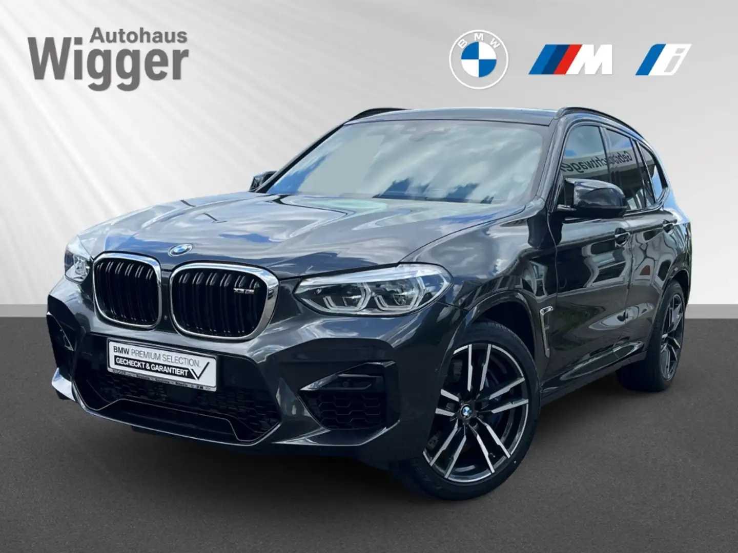 BMW X3 M /HUD/AHK/Panoramadach/Navigation/Leder Grau - 1