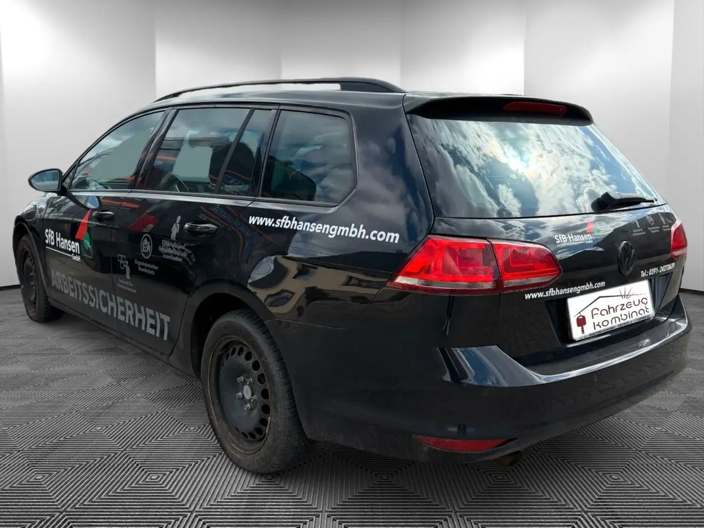Volkswagen Golf VII Variant Comfortline*LEDER*AUTOMATIK*NAV Zwart - 2