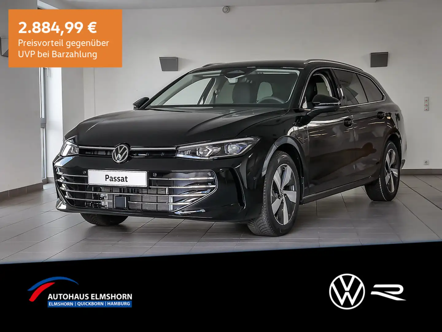 Volkswagen Passat Elegance 1,5 l eHybrid 110 kW 150 PS / 85 KW 115 PS 6-G Noir - 1