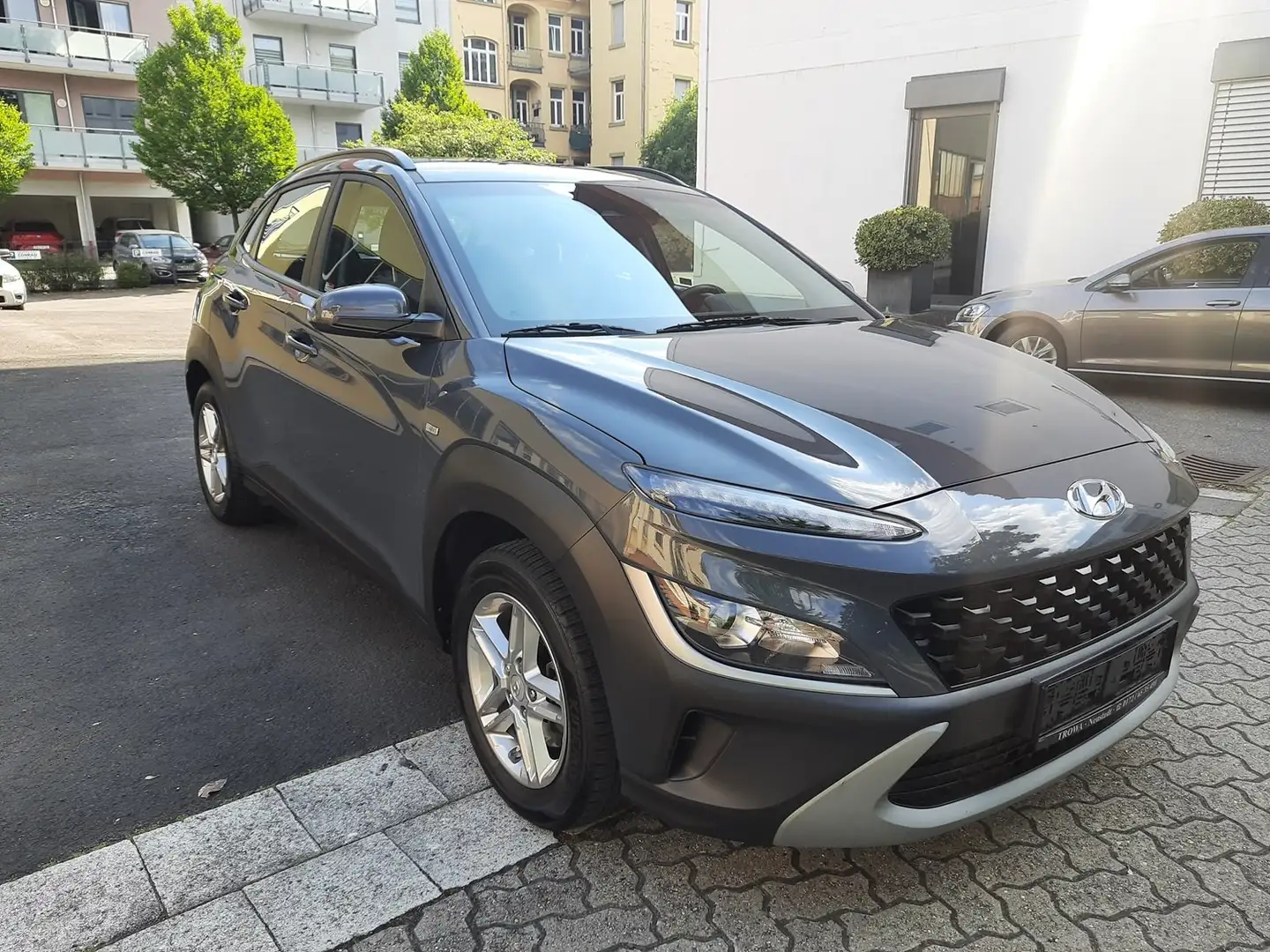 Hyundai KONA 1.0 T-GDI, 1.Hd, TÜV neu, Klima, DAB-Radio RfKa Grigio - 2