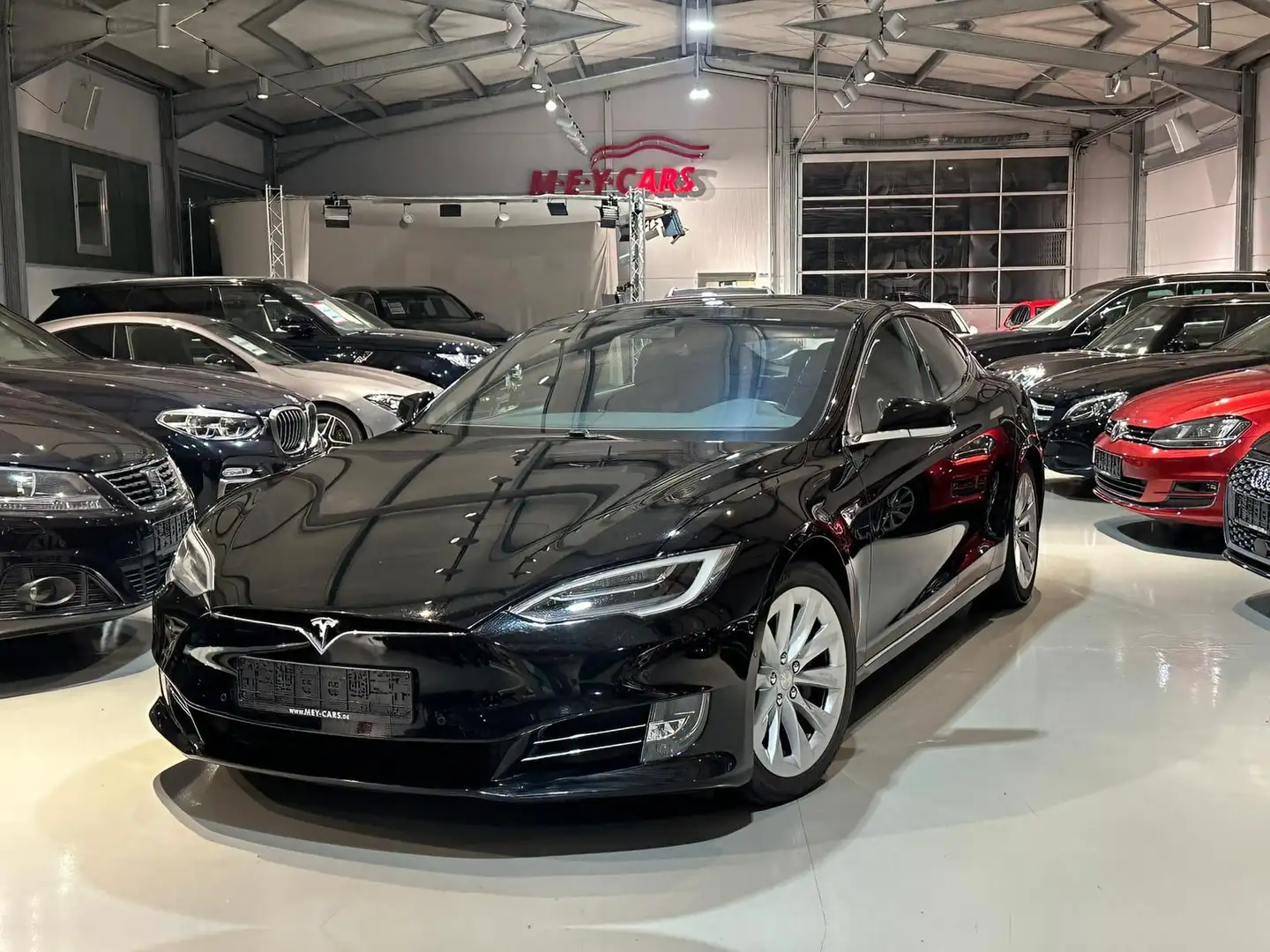 Tesla Model S 90D **Facelift**Alcantara**Panorama** Schwarz - 1