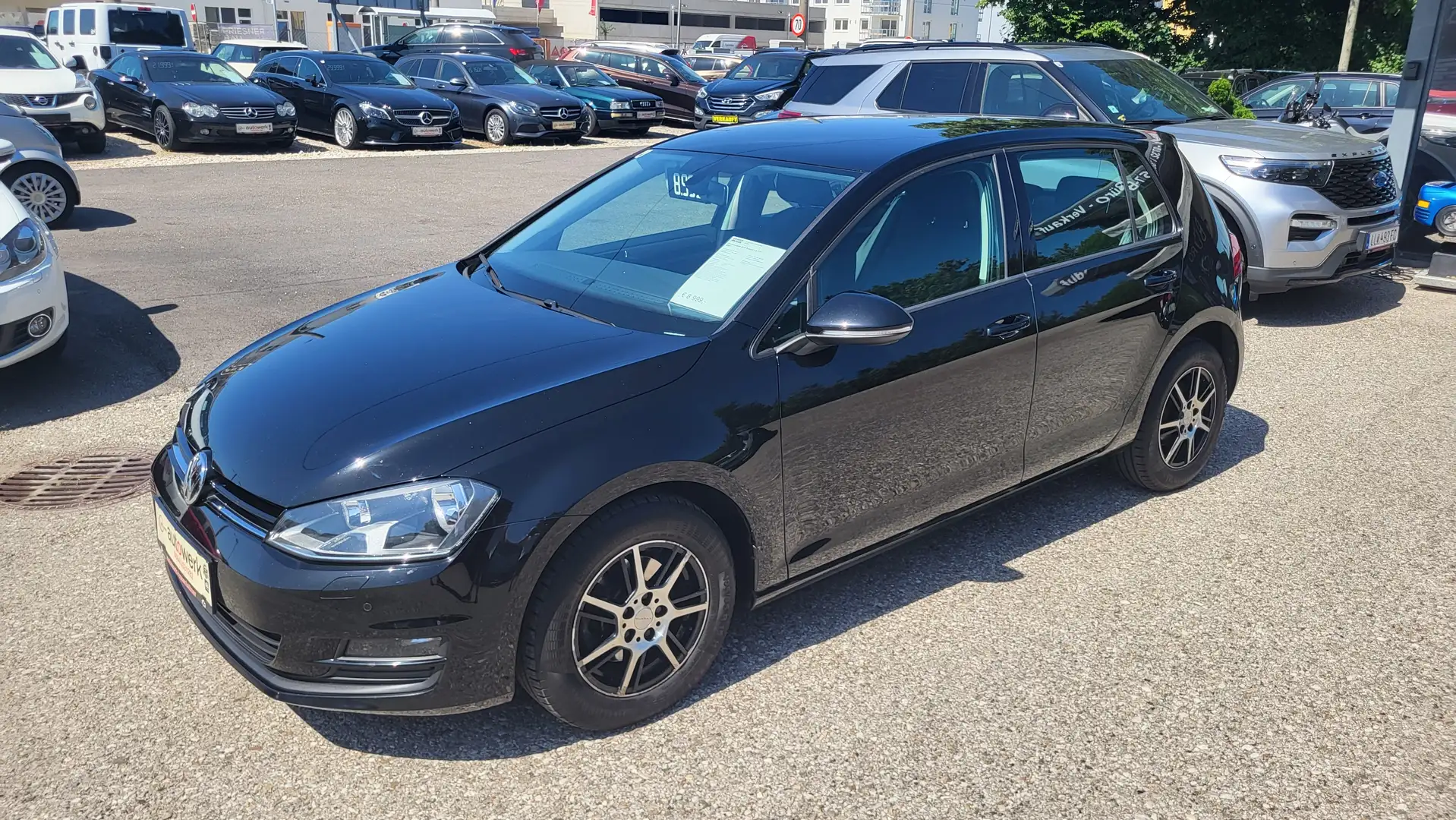 Volkswagen Golf Rabbit 1,6 TDI BMT Schwarz - 1