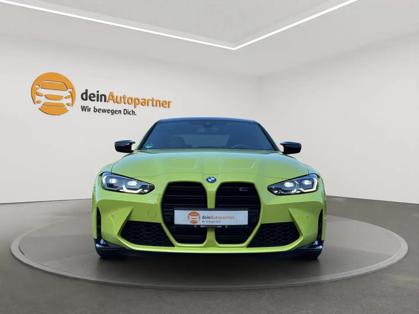 BMW M3 Competition Leder Widescr. H&K Laser Dr.Ass. Gelb - 2