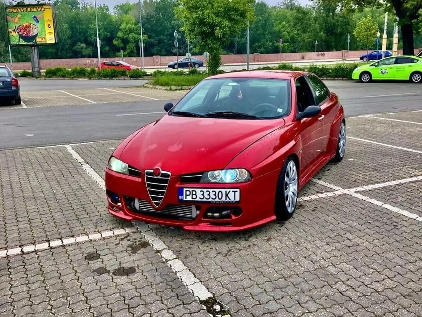 Alfa Romeo 156 2.4 JTD Rood - 1