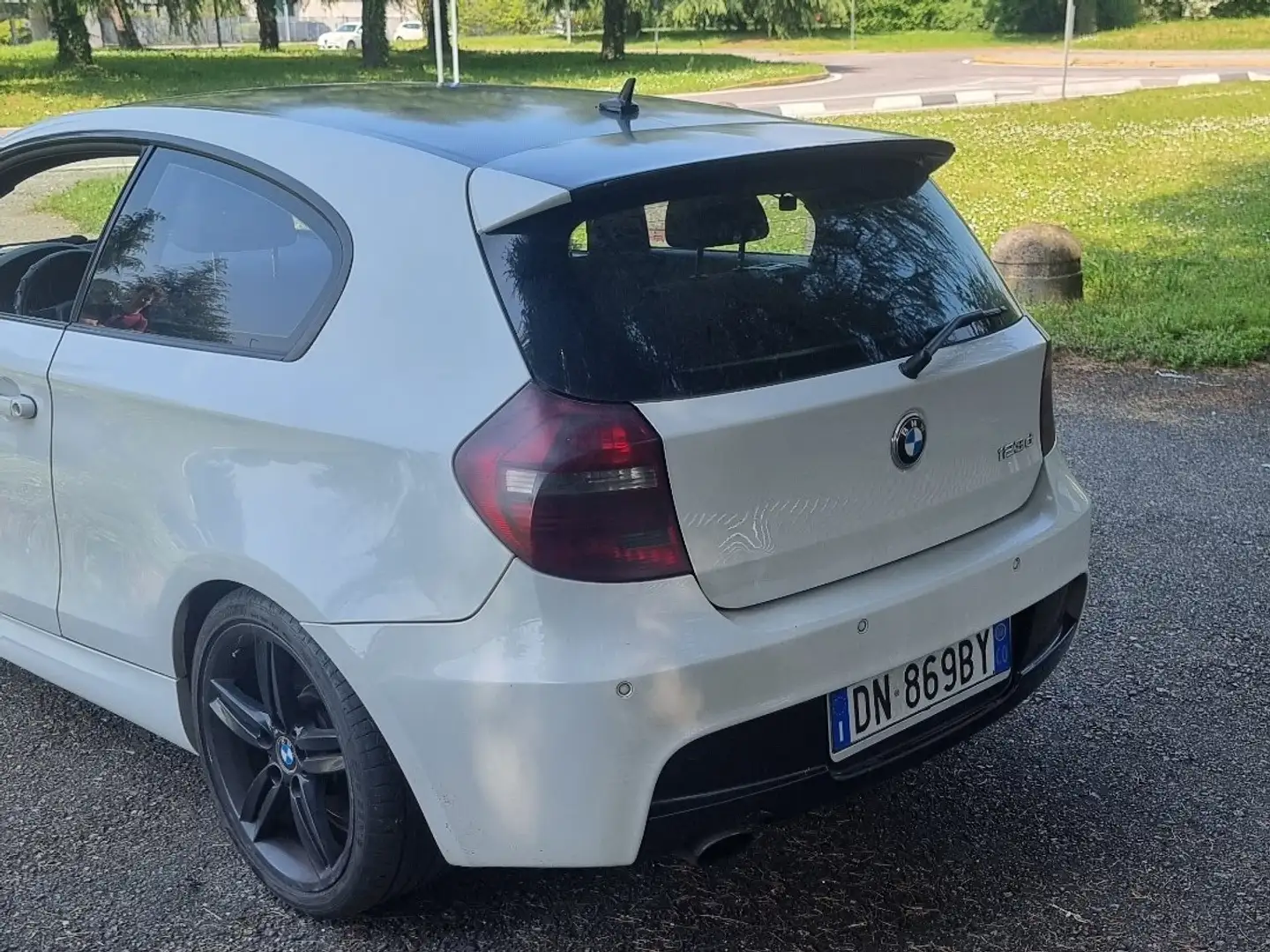 BMW 123 123d 3p Msport dpf Weiß - 2